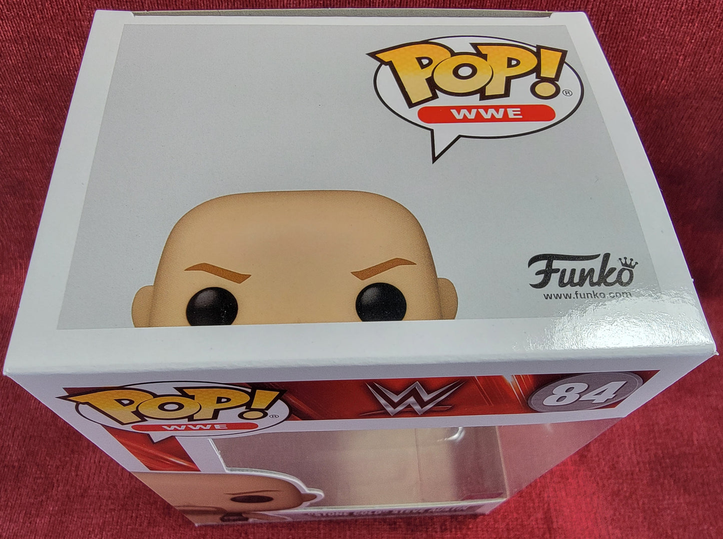 "Stone cold" Steve Austin funko # 84 (nib)
With pop protector