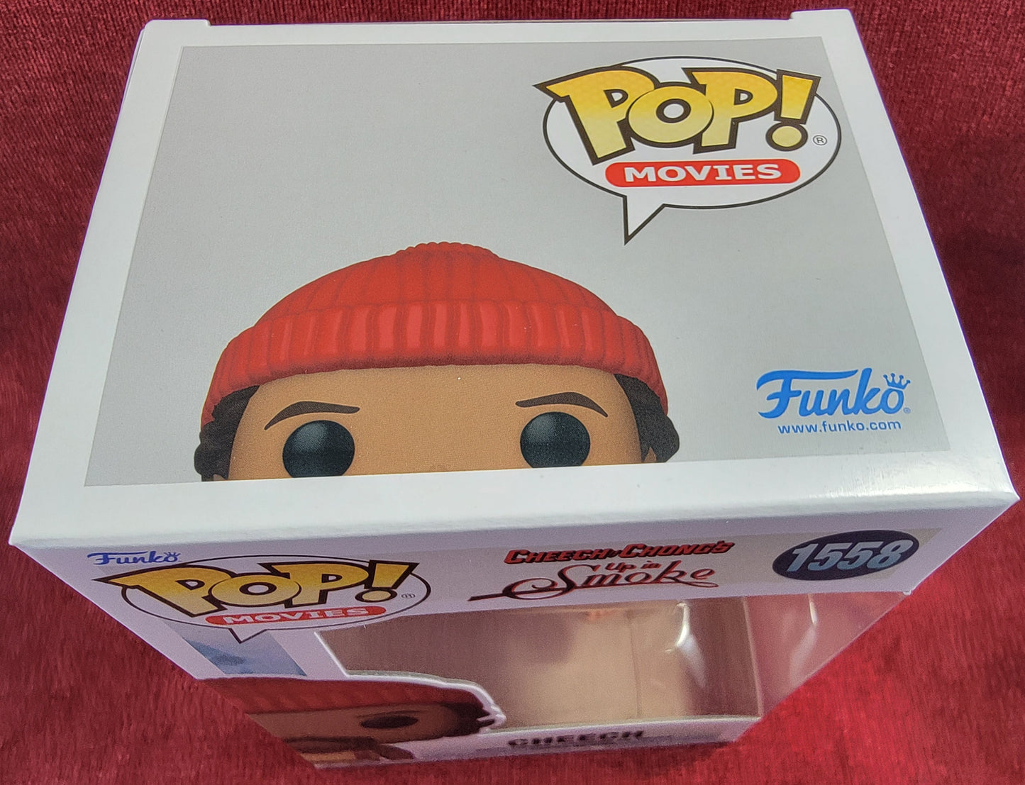 Cheech funko # 1558 (nib)
With pop protector
