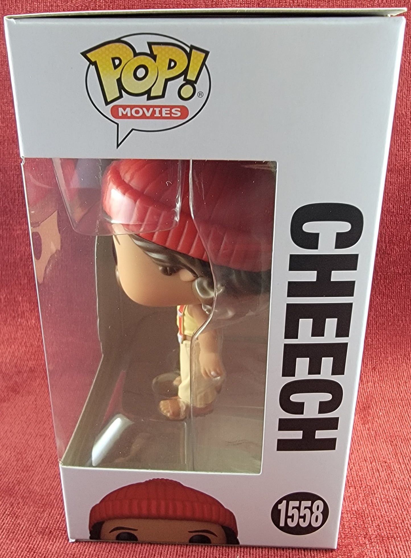 Cheech funko # 1558 (nib)
With pop protector