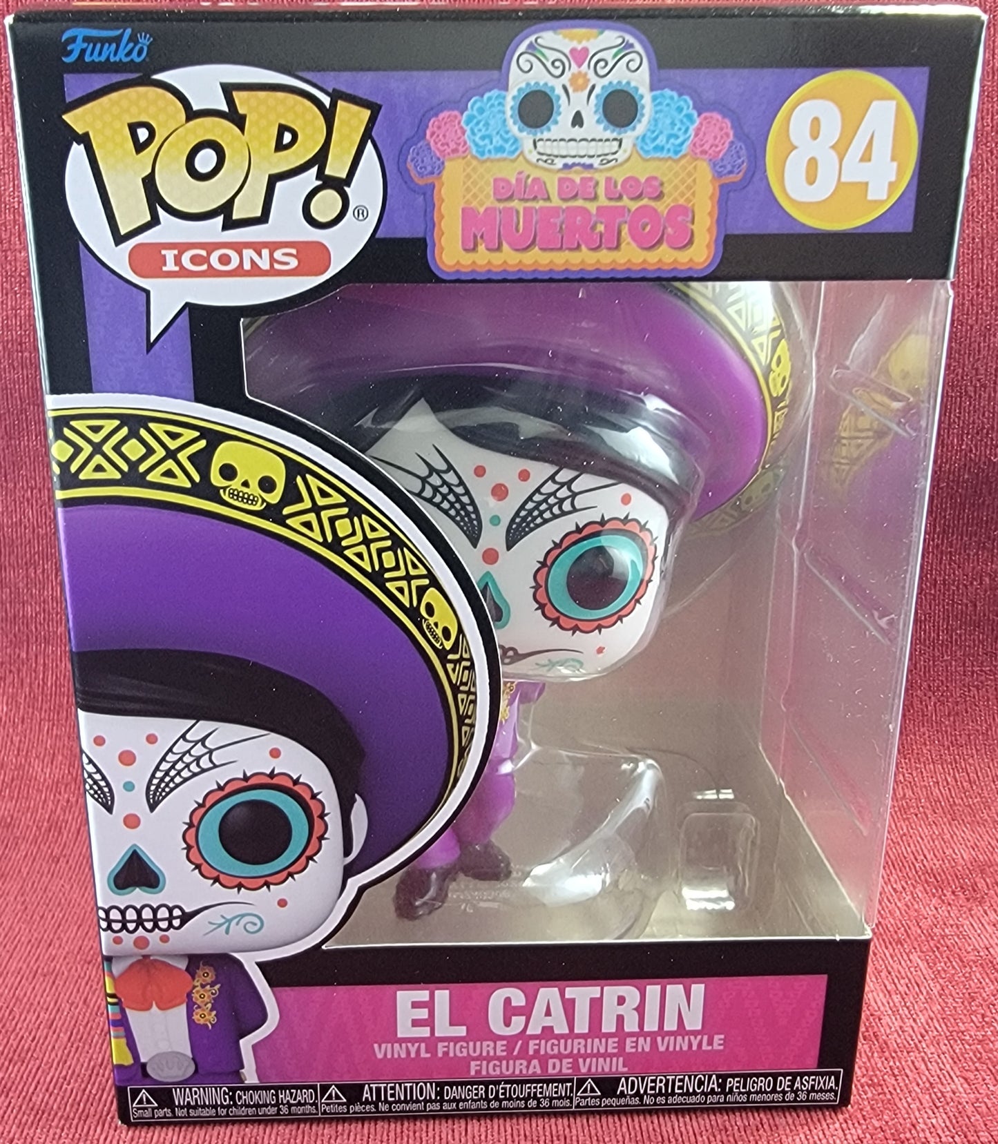 El Catrin funko # 84 (nib)
With pop protector