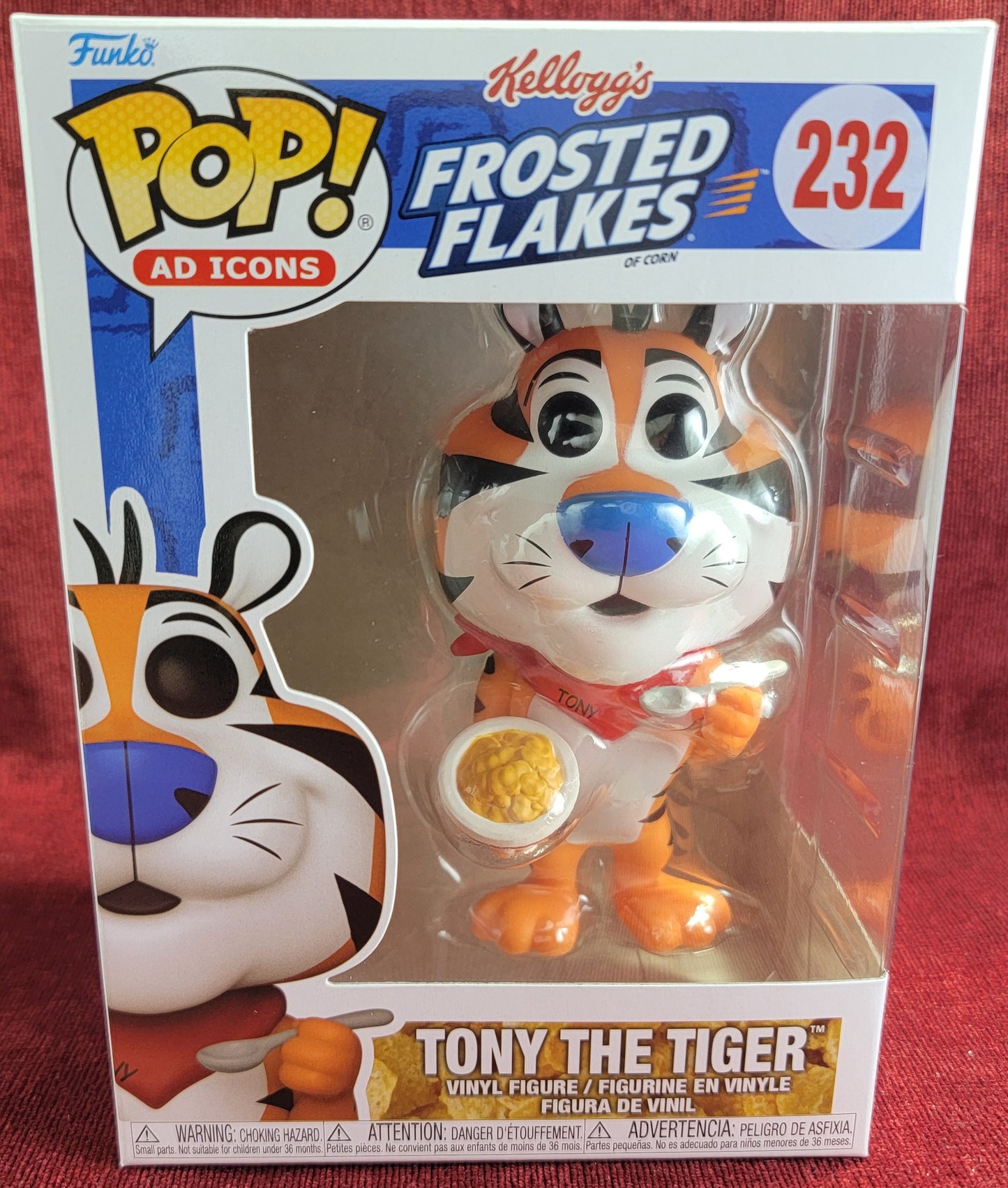 Tony the tiger funko # 232 (nib)
With pop protector