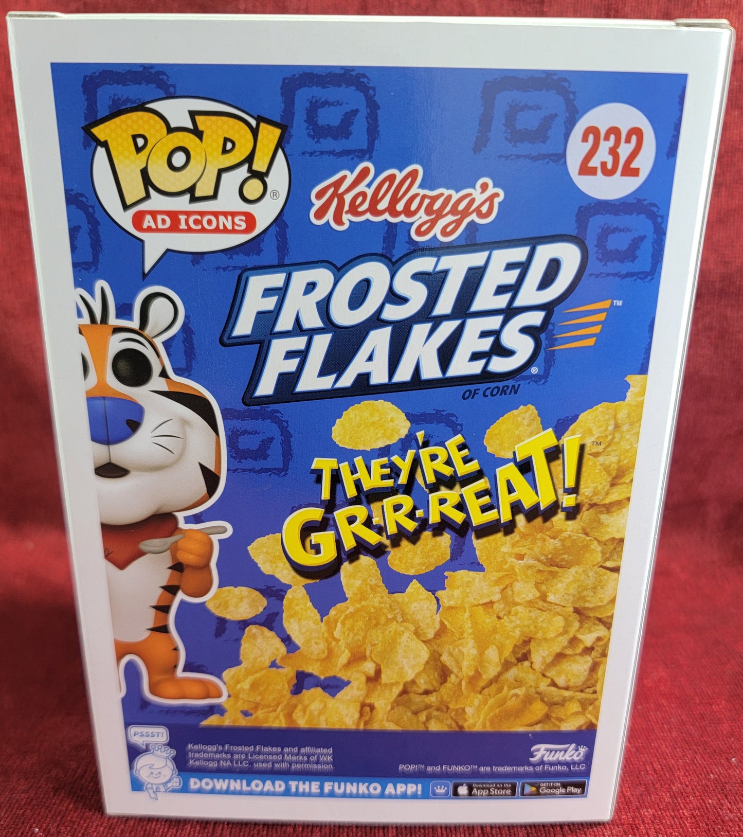 Tony the tiger funko # 232 (nib)
With pop protector