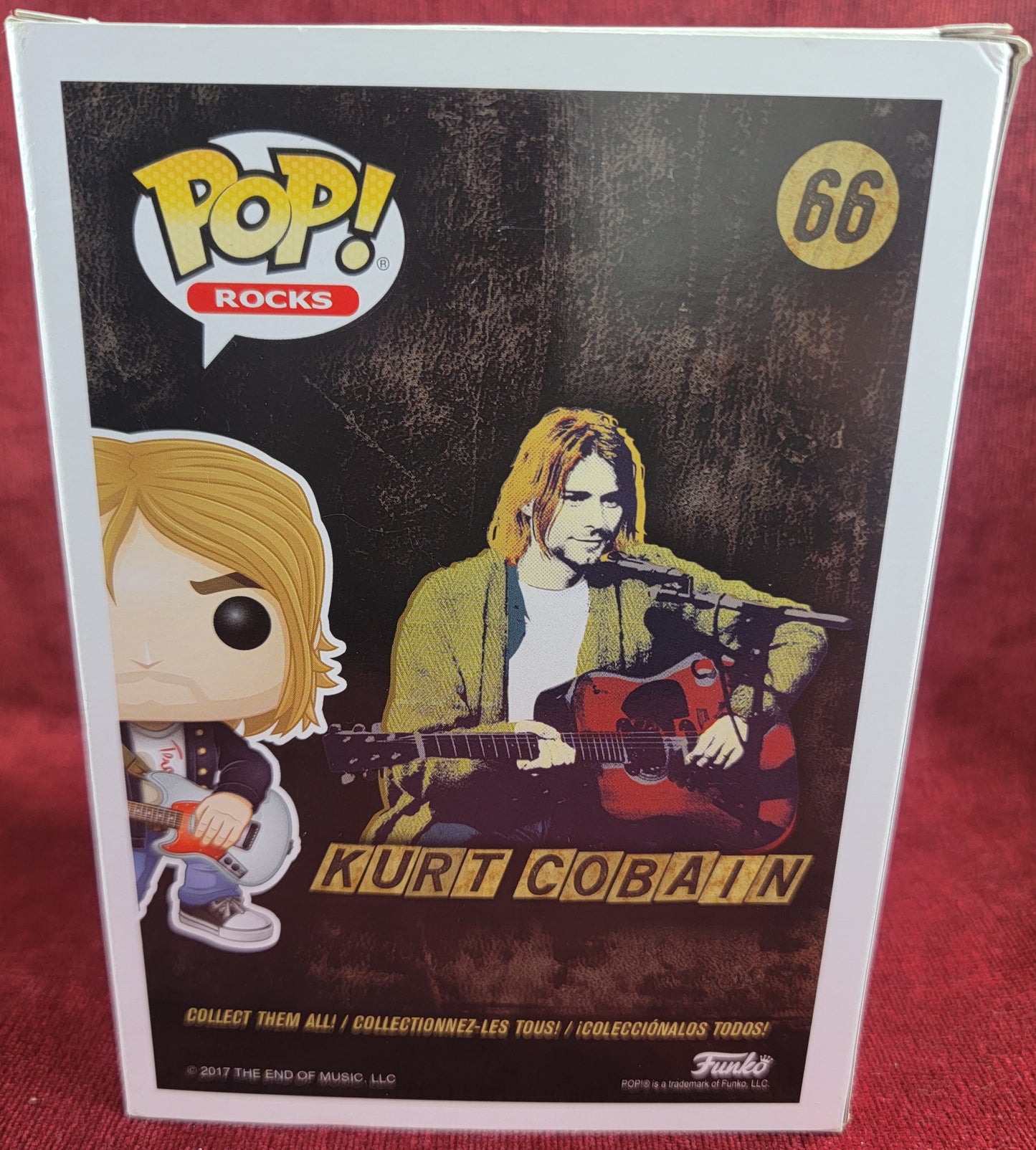 Kurt cobain hot topic exclusive 66 (nib)
