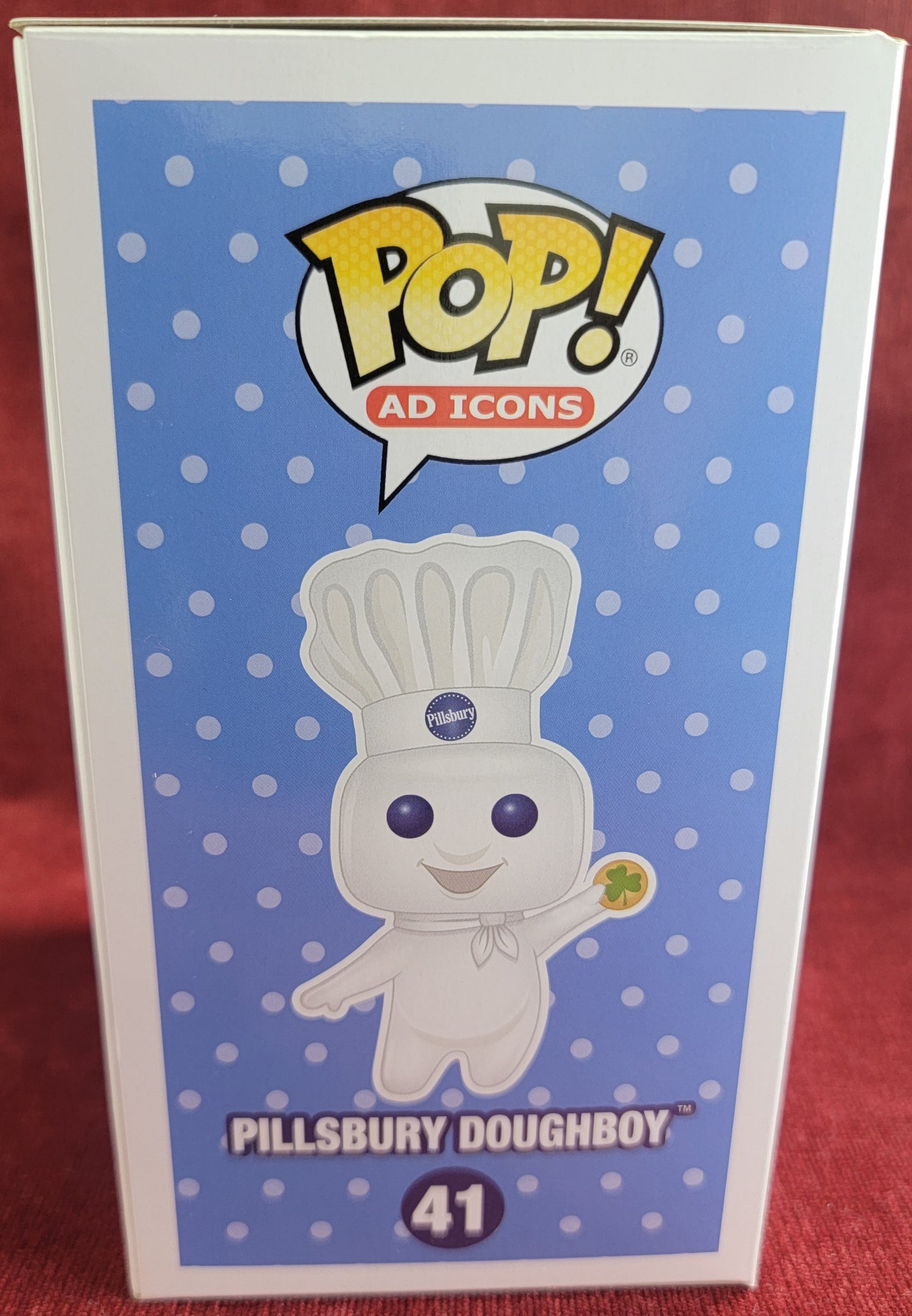 Pillsbury doughboy 2019 spring convention funko # 41 (nib)
With pop protector