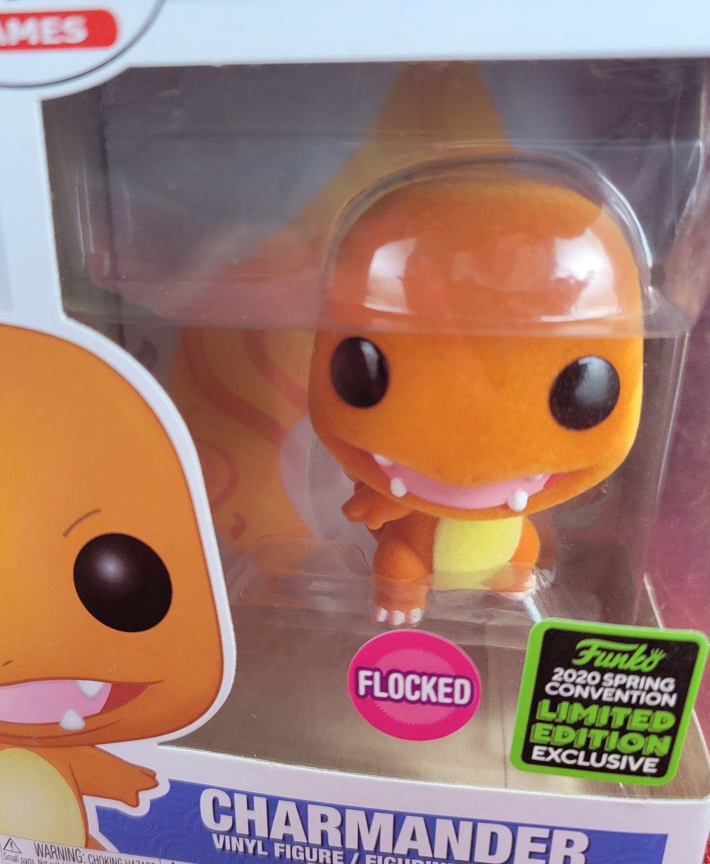 Charmander 2020 spring convention exclusive funko # 455 (nib)
With pop protector
