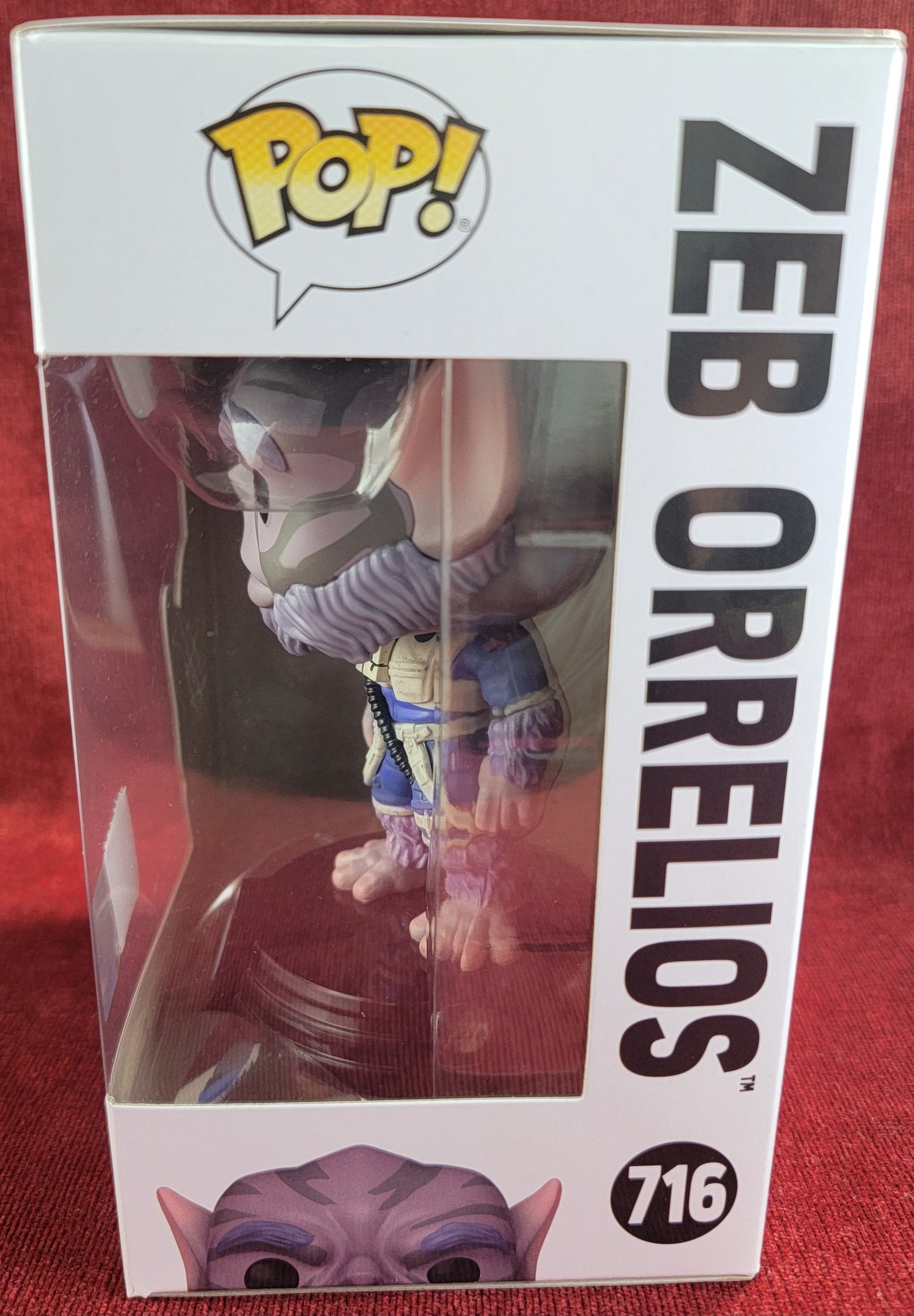 Zeb Orrelios entertainment earth exclusive funko # 716 (nib)
With pop protector