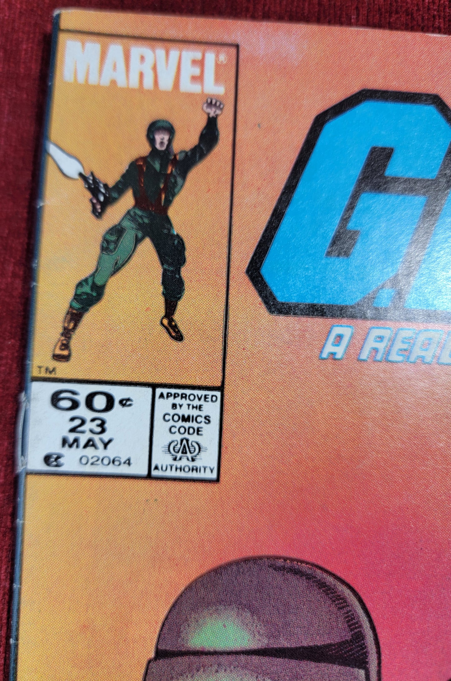 G.i.joe, a real American hero comic # 23, bagged and boarded