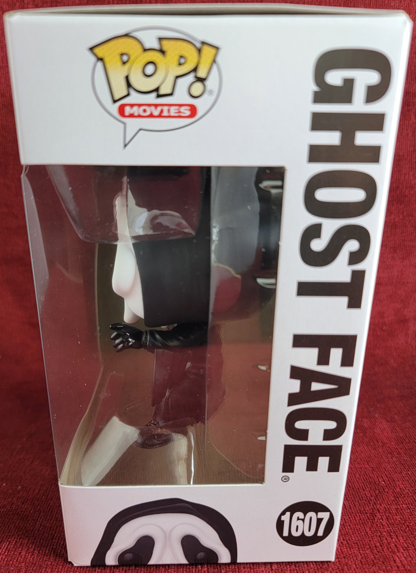 Ghost face funko # 1607 (nib)
With pop protector