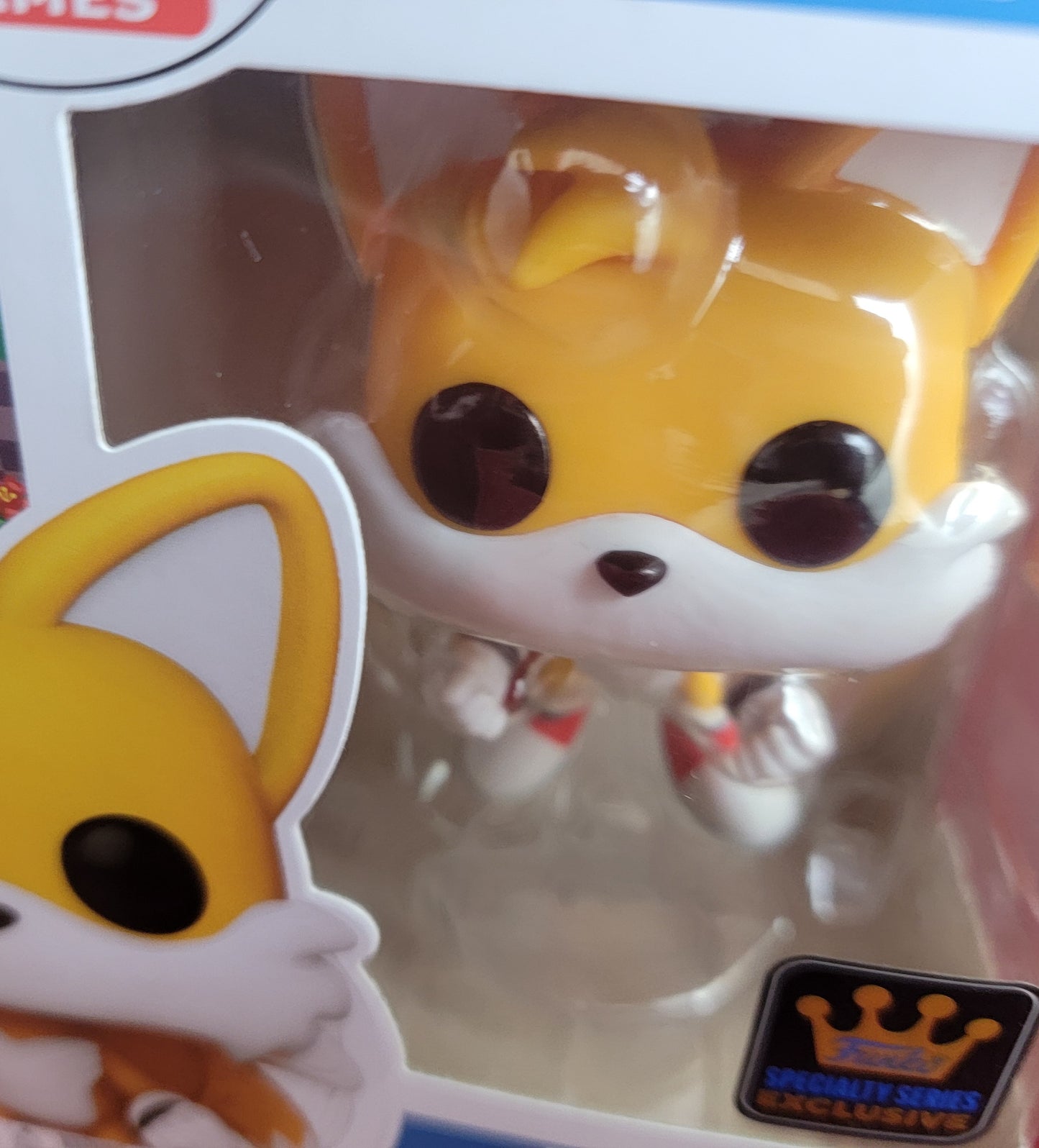 Tails funko # 978 (nib)
With pop protector