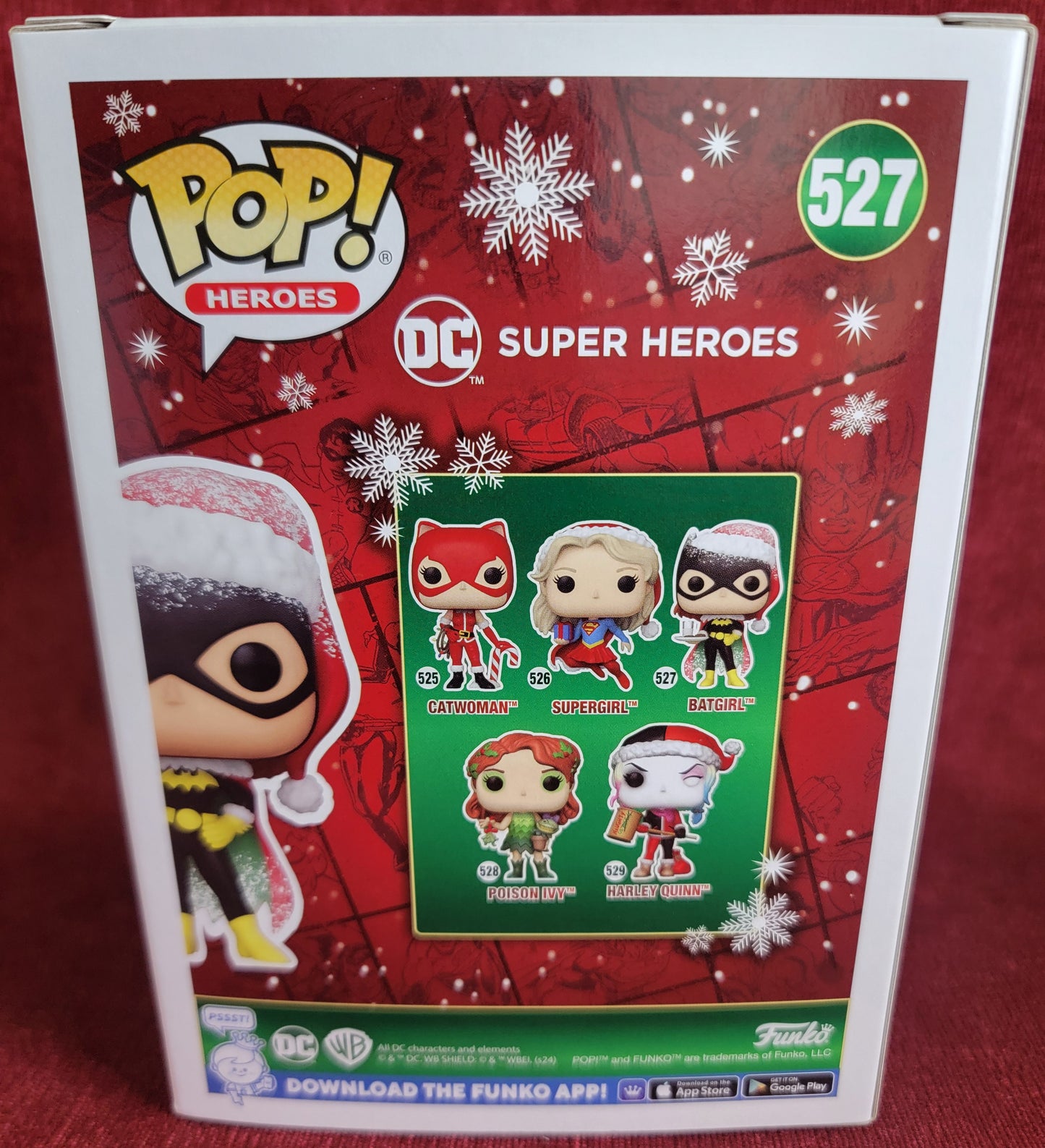 Batgirl funko # 527 (nib)
With pop protector