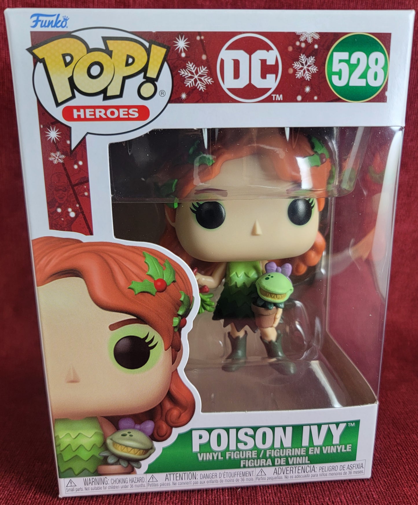 Poison Ivy funko # 528 (nib)
With pop protector