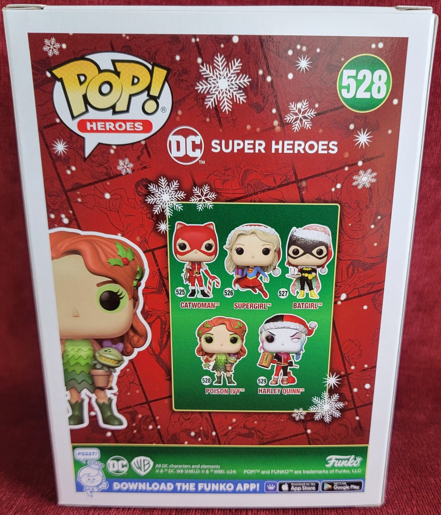 Poison Ivy funko # 528 (nib)
With pop protector