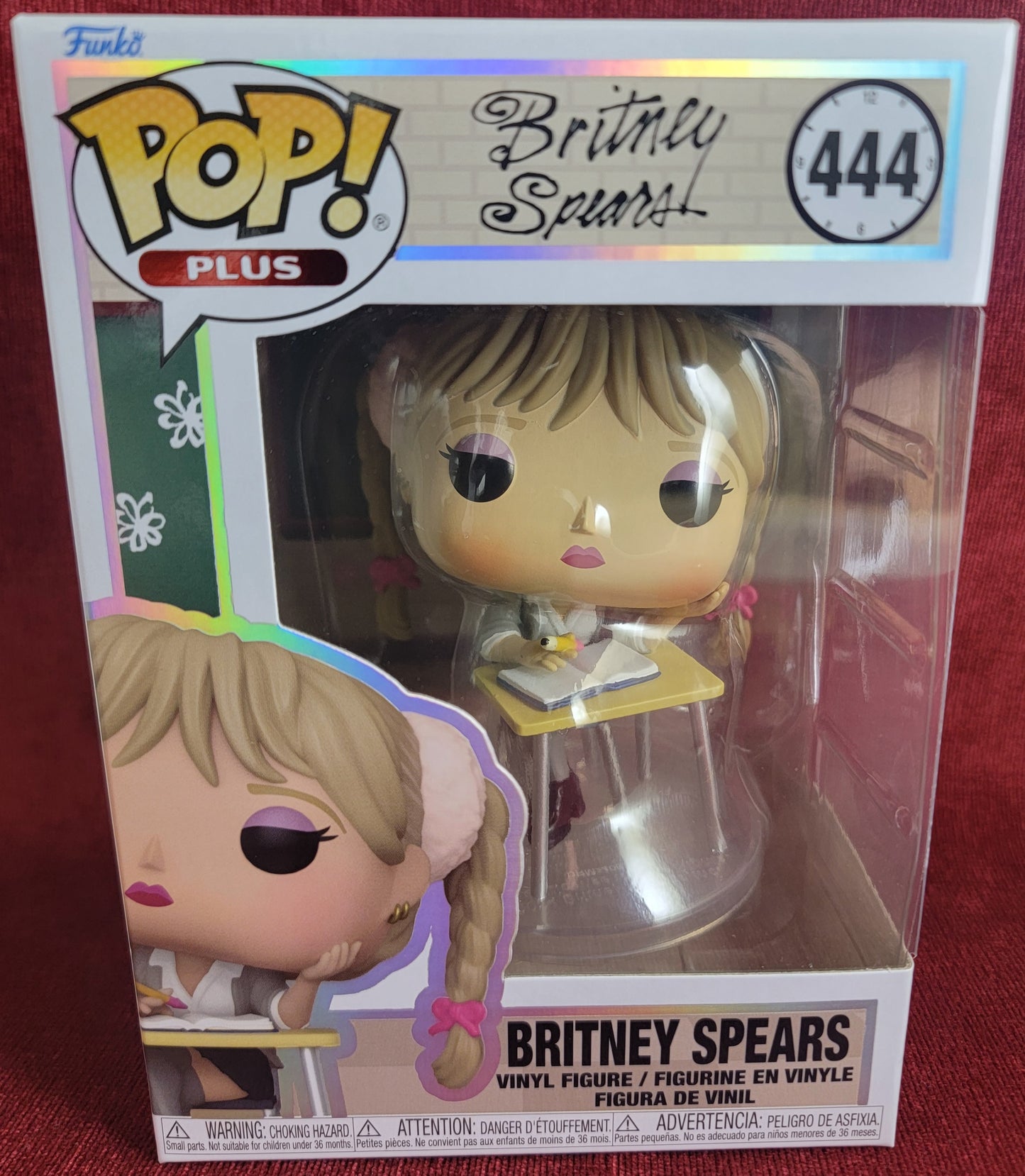 Britney Spears funko # 444 (nib)
With pop protector