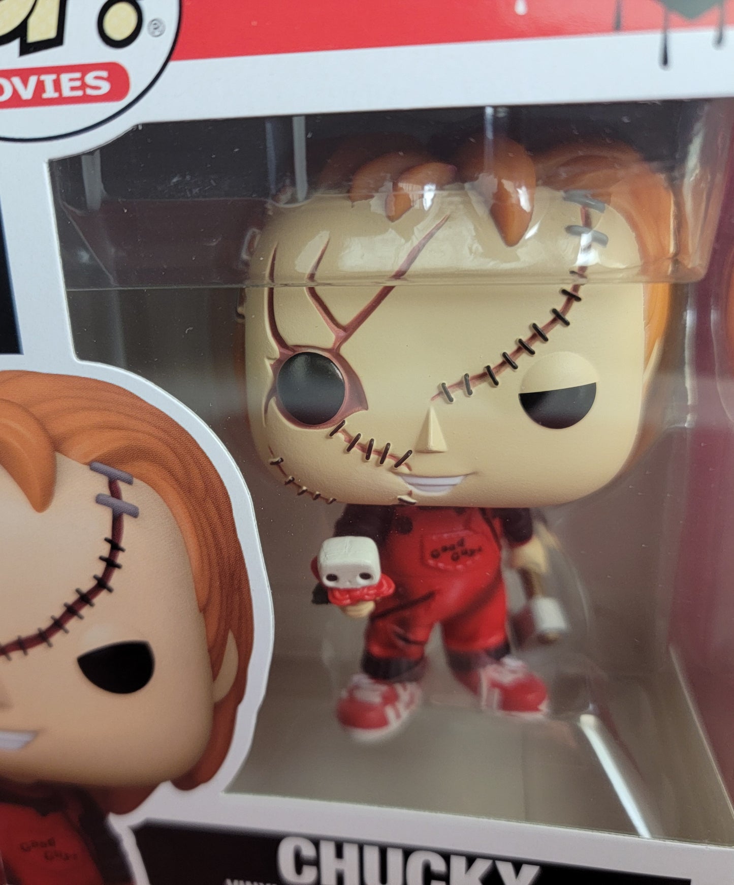 Chucky funko # 1726 (nib)
With pop protector
