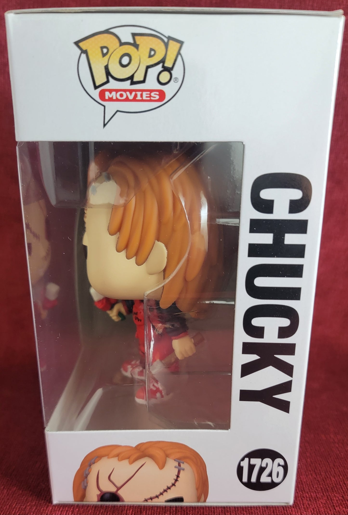 Chucky funko # 1726 (nib)
With pop protector