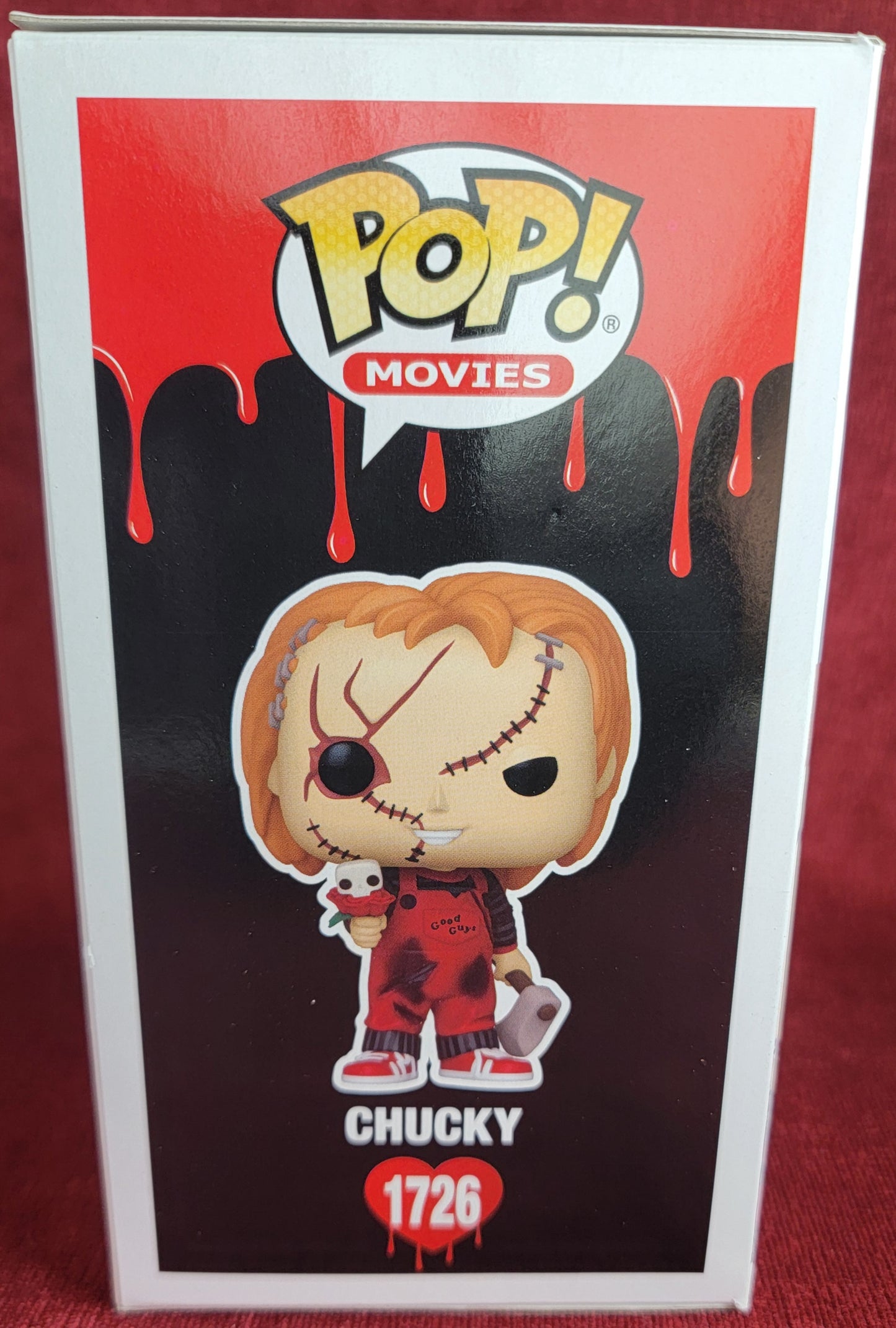Chucky funko # 1726 (nib)
With pop protector
