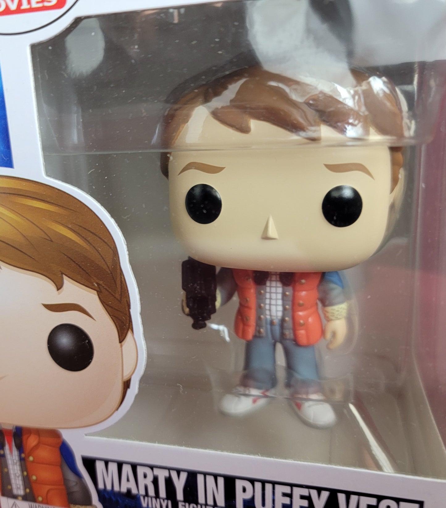 Marty in puffy jacket funko # 961 (nib)
With pop protector