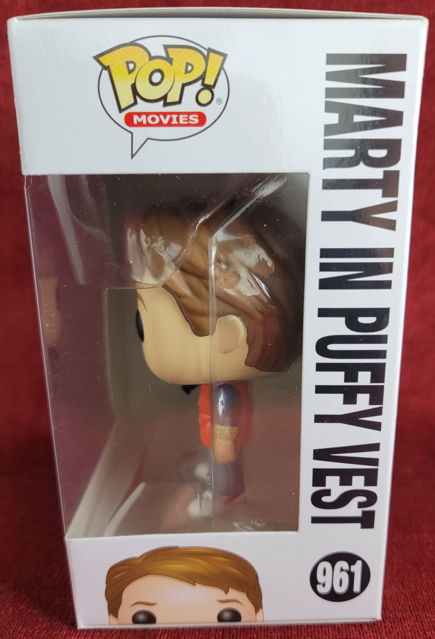 Marty in puffy jacket funko # 961 (nib)
With pop protector