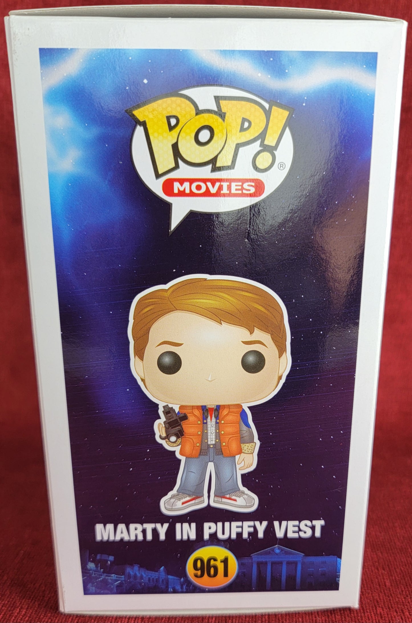 Marty in puffy jacket funko # 961 (nib)
With pop protector