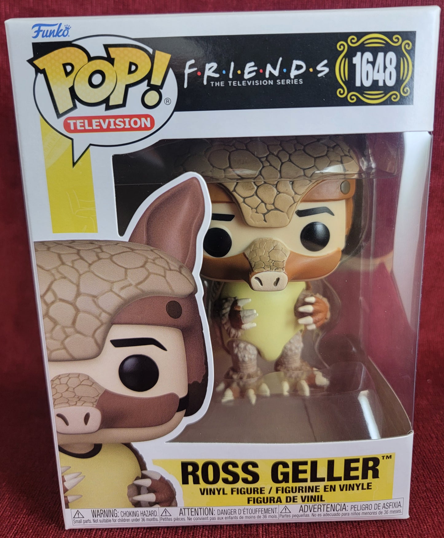 Ross geller funko # 1648 (nib)
With pop protector