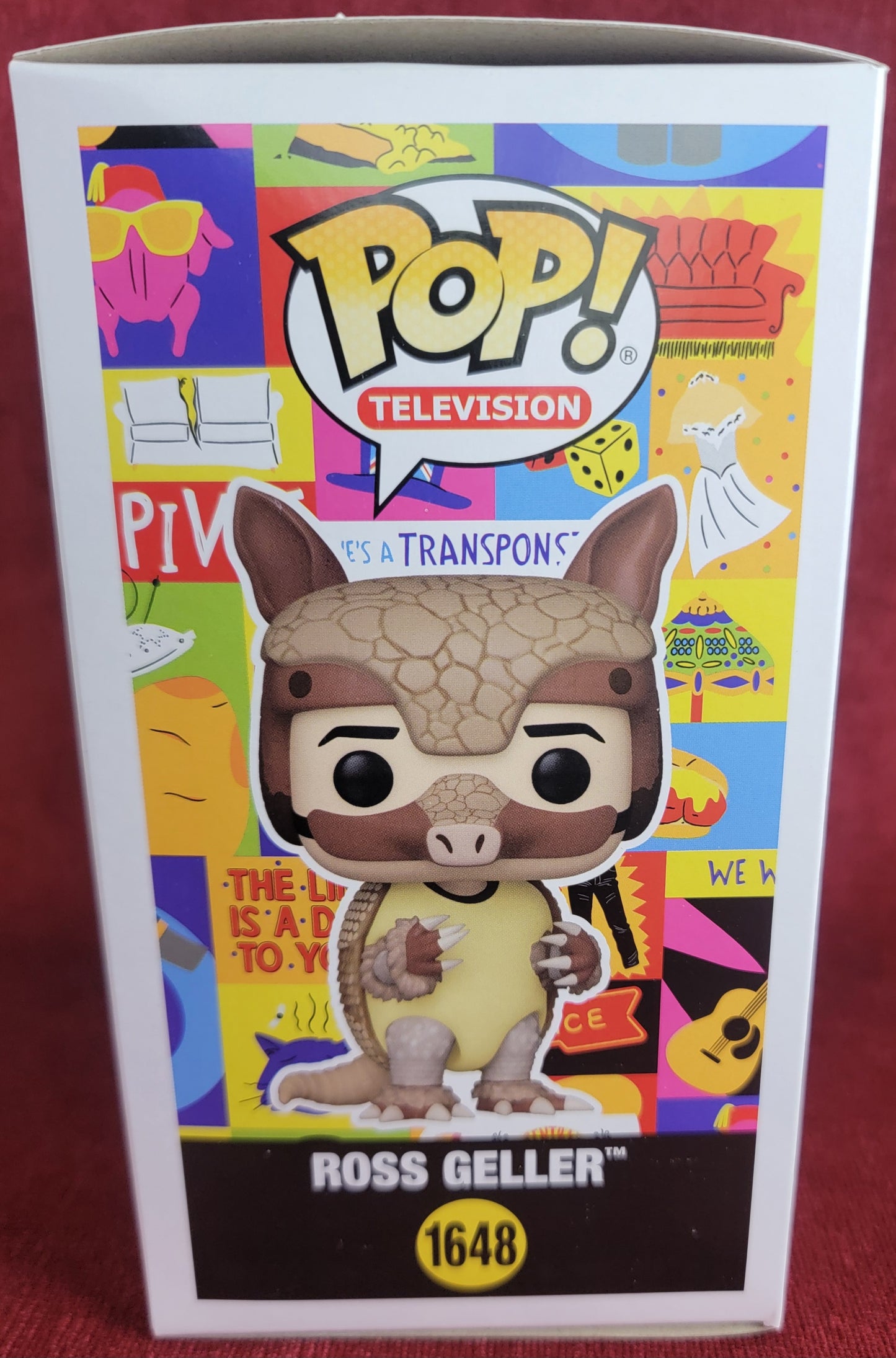 Ross geller funko # 1648 (nib)
With pop protector