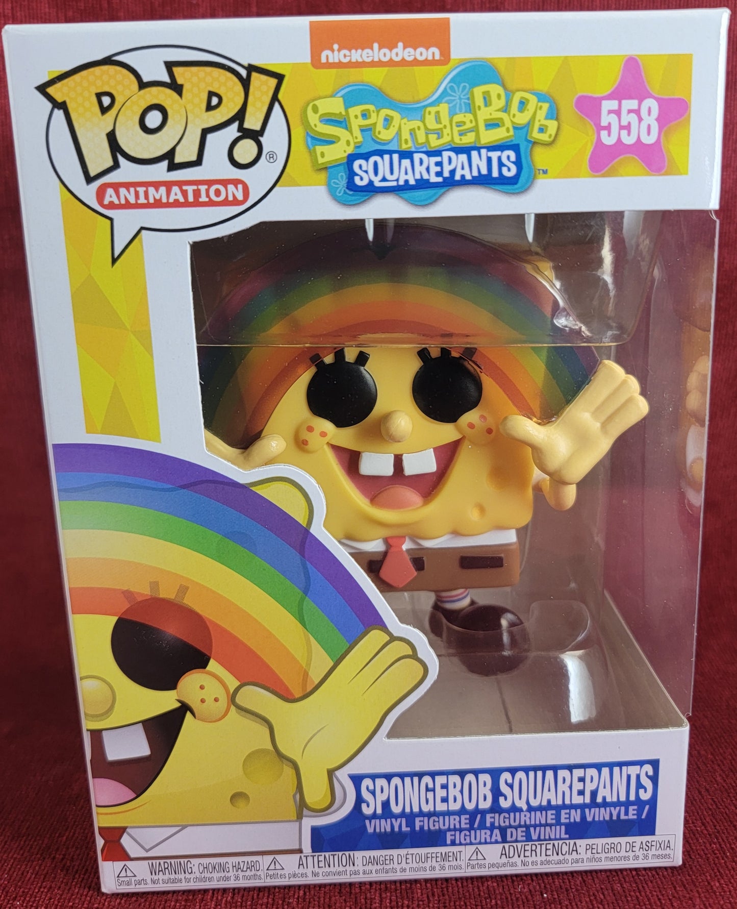 SpongeBob funko # 558 (nib)
With pop protector