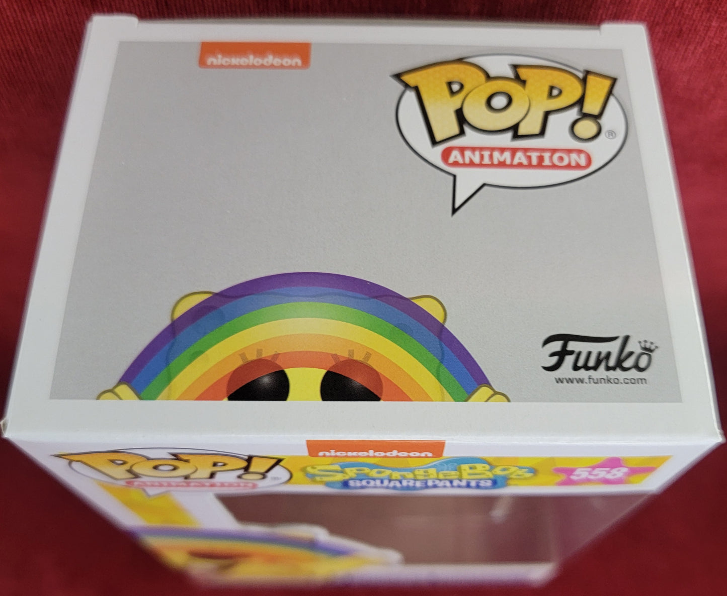 SpongeBob funko # 558 (nib)
With pop protector