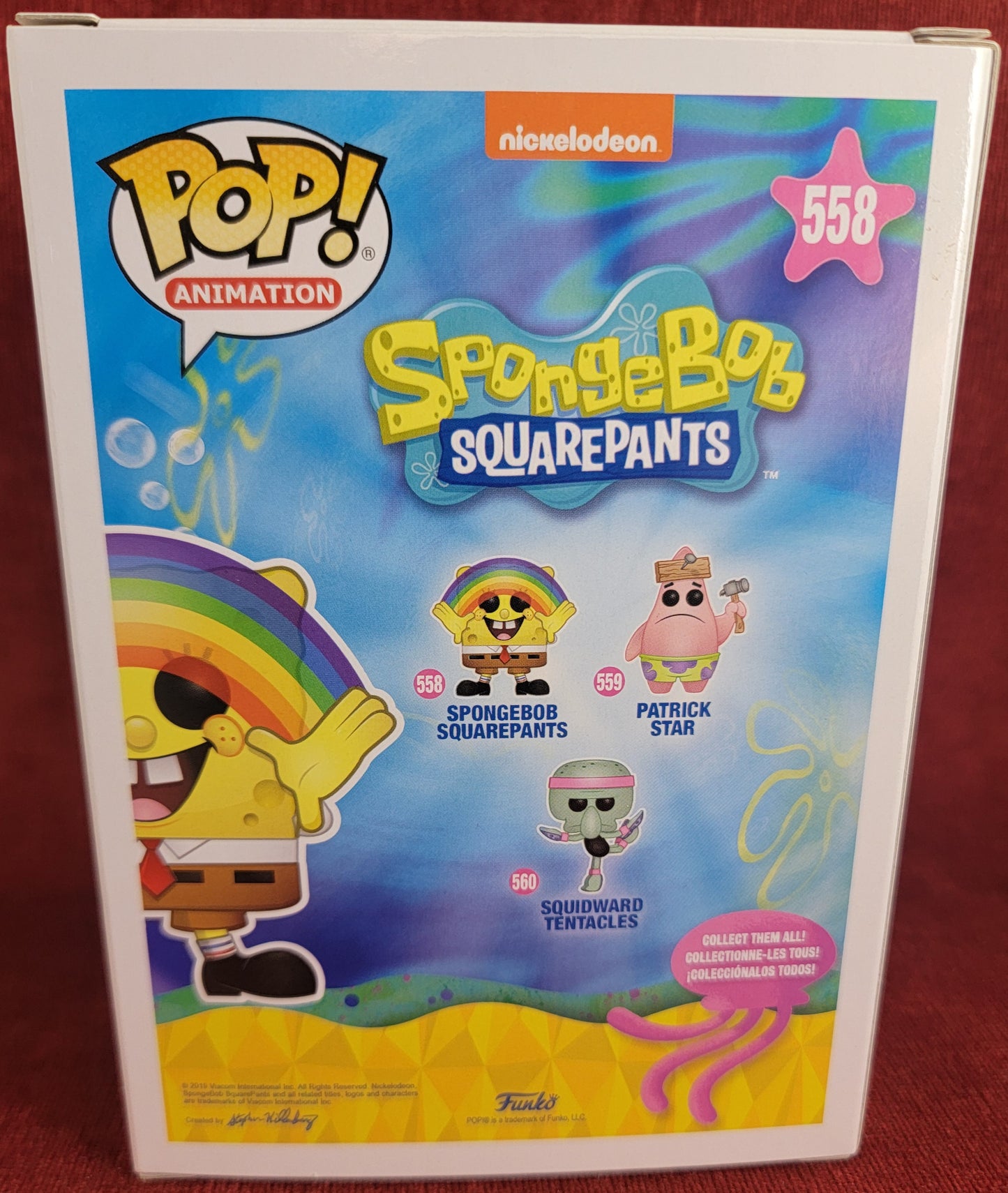 SpongeBob funko # 558 (nib)
With pop protector
