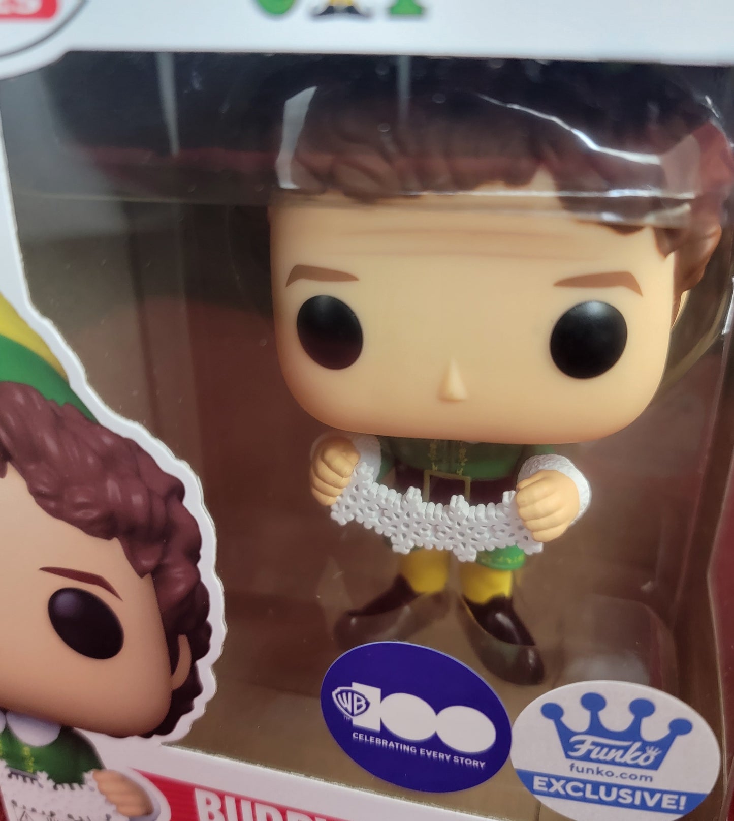 Buddy, the elf funko exclusive # 1449 (nib)
With pop protector