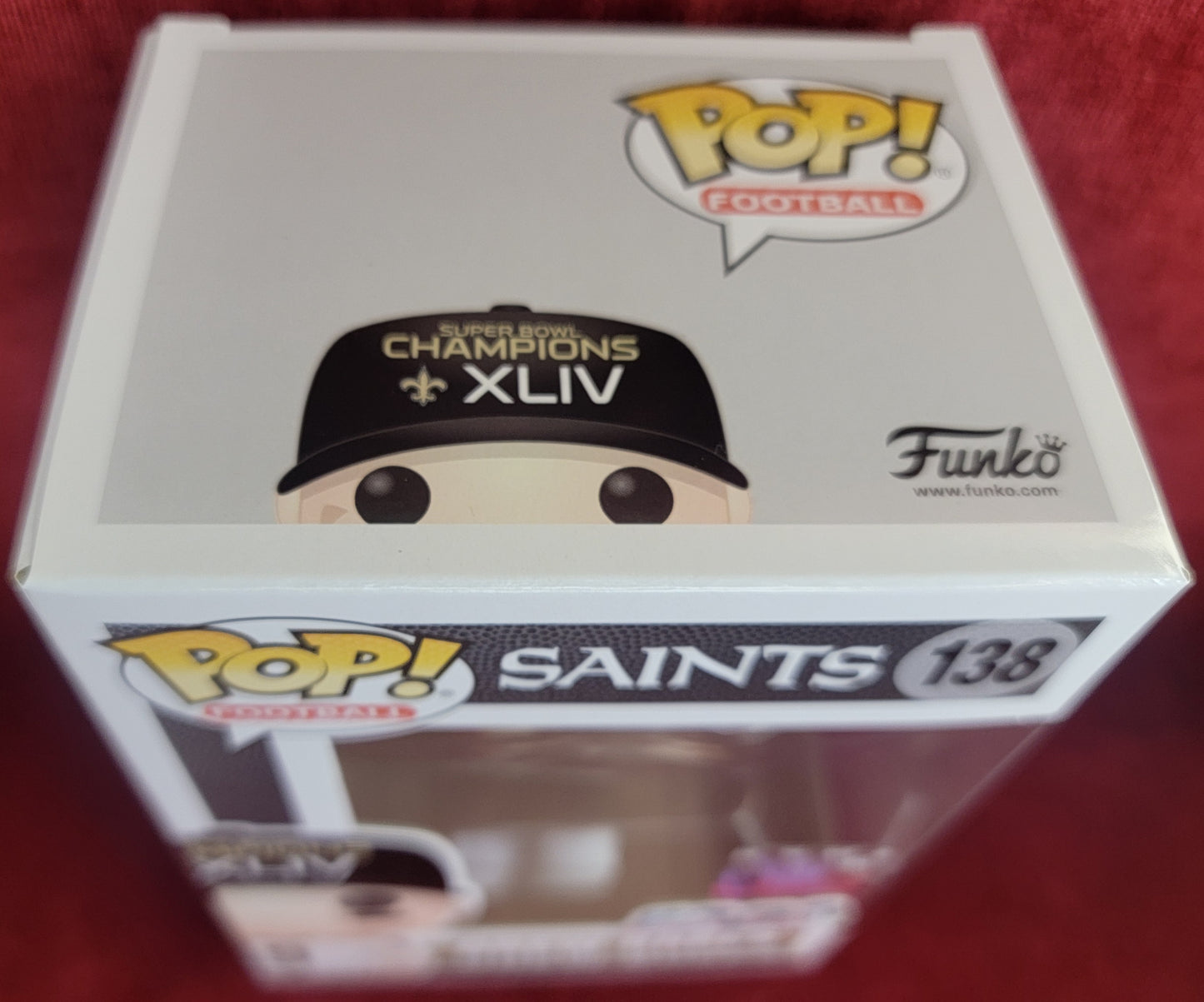 Drew Brees funko # 138 (nib)
With pop protector