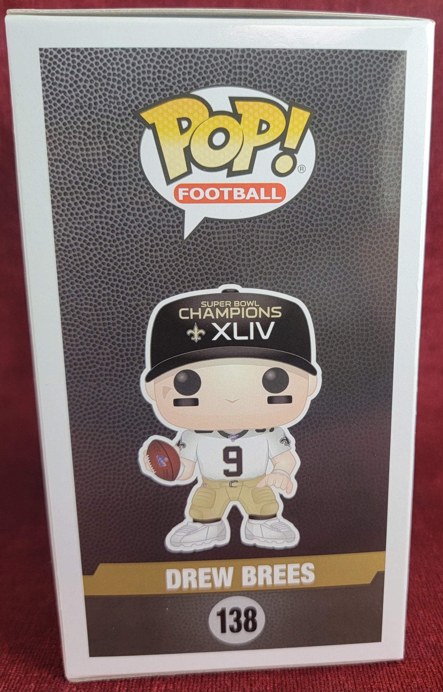 Drew Brees funko # 138 (nib)
With pop protector