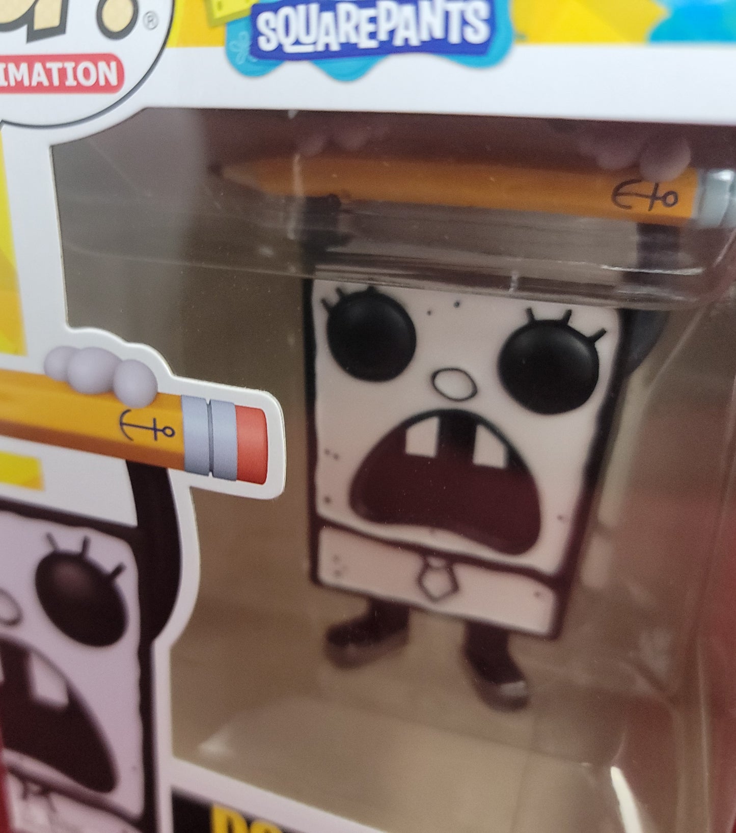 Doodlebob funko # 1670 (nib)
With pop protector