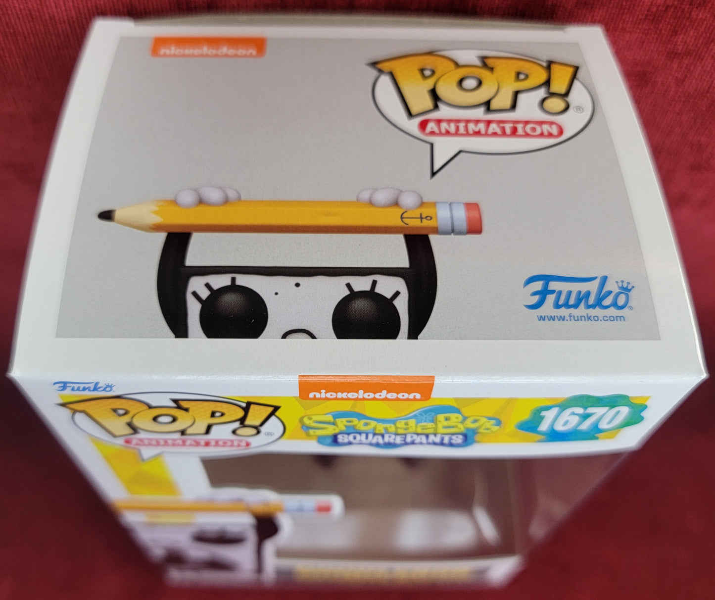 Doodlebob funko # 1670 (nib)
With pop protector