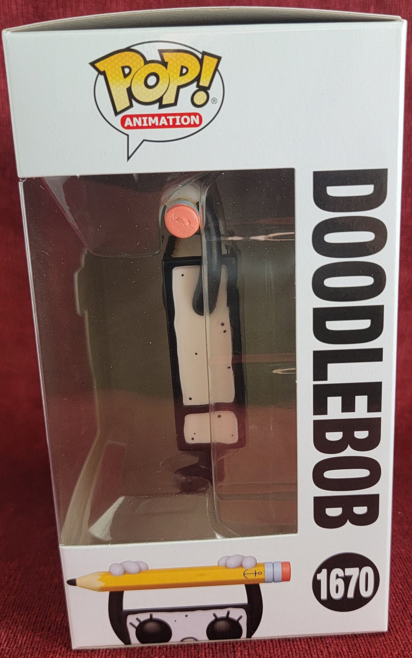 Doodlebob funko # 1670 (nib)
With pop protector