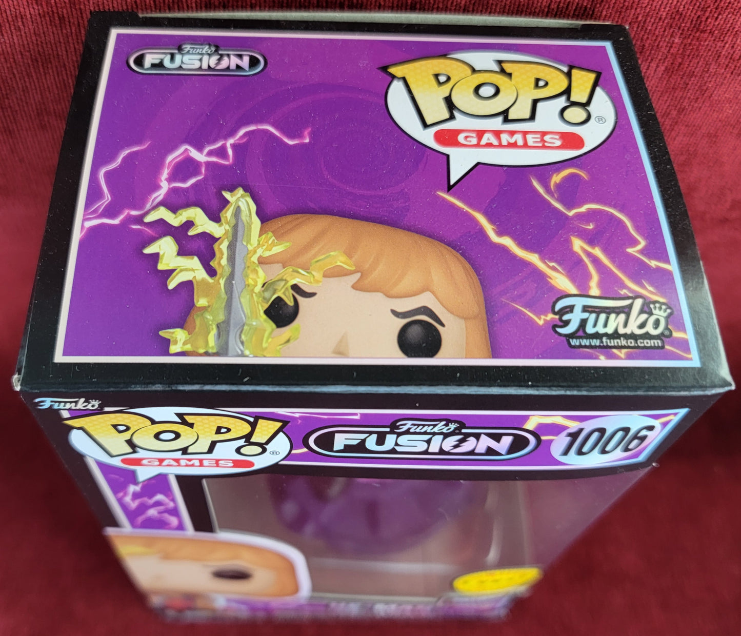 He-man funko fusion chase pop # 1006 (nib)
With pop protector