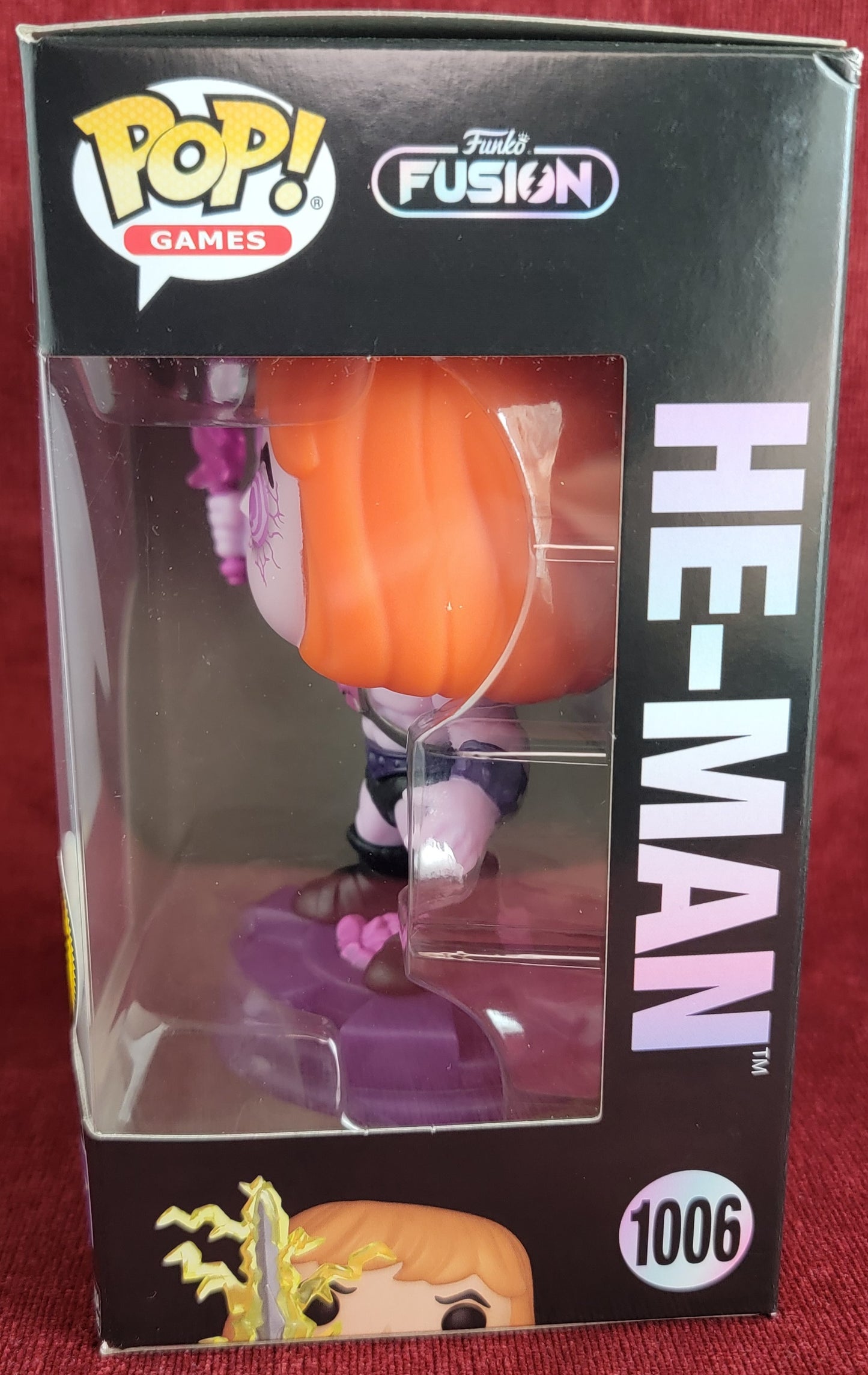 He-man funko fusion chase pop # 1006 (nib)
With pop protector