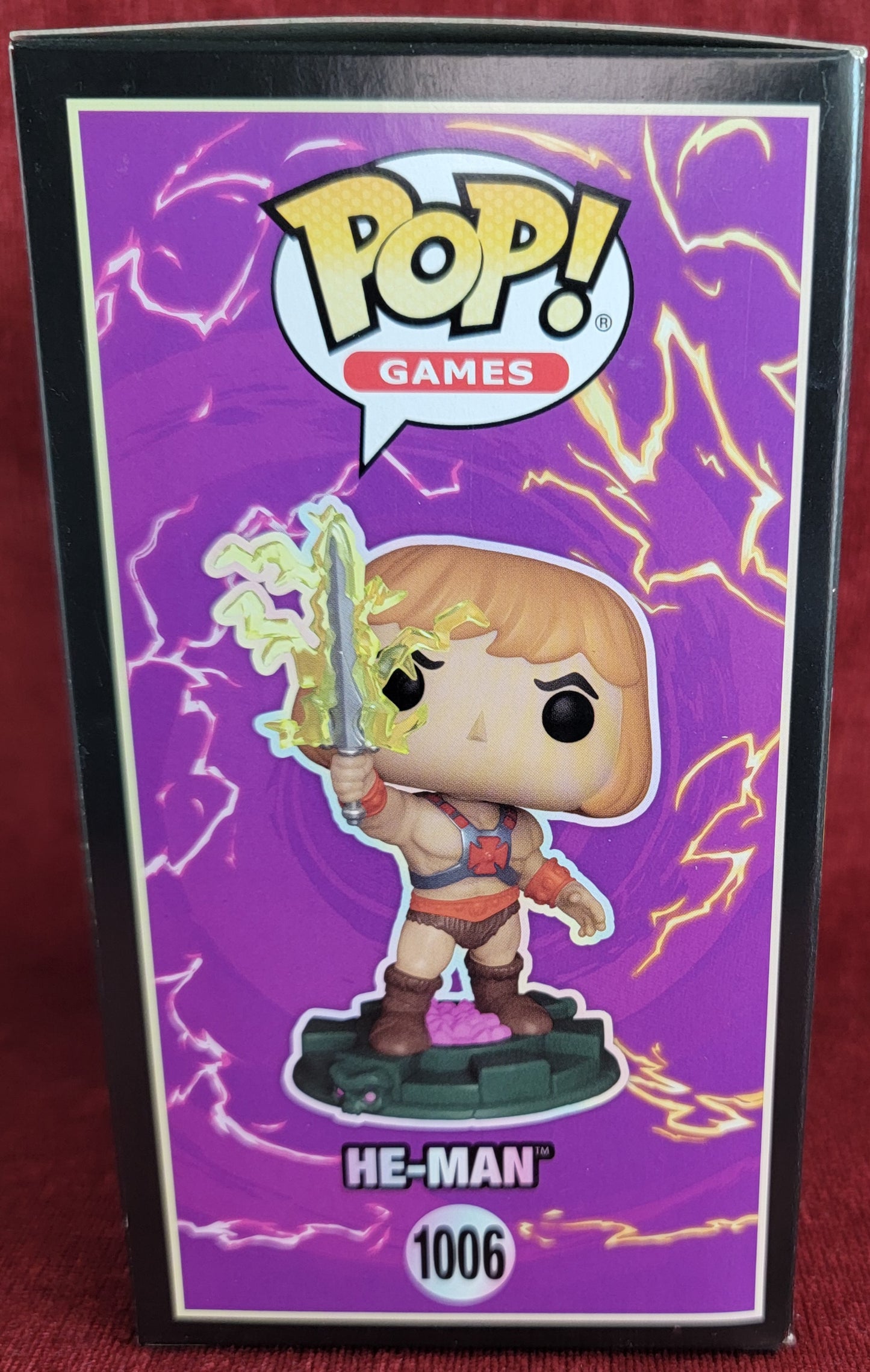 He-man funko fusion chase pop # 1006 (nib)
With pop protector