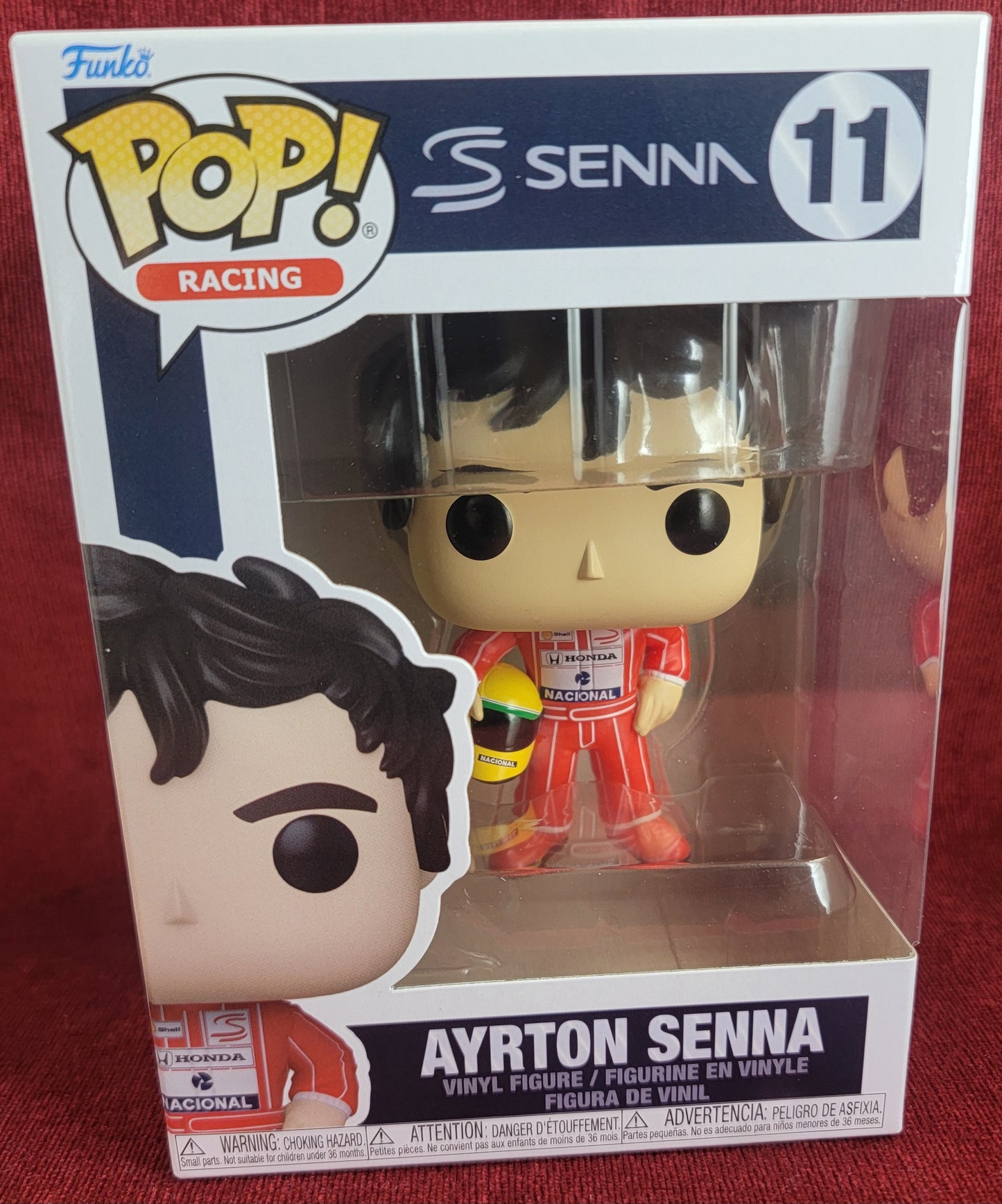Ayrton Senna funko # 11 (nib) With pop protector
