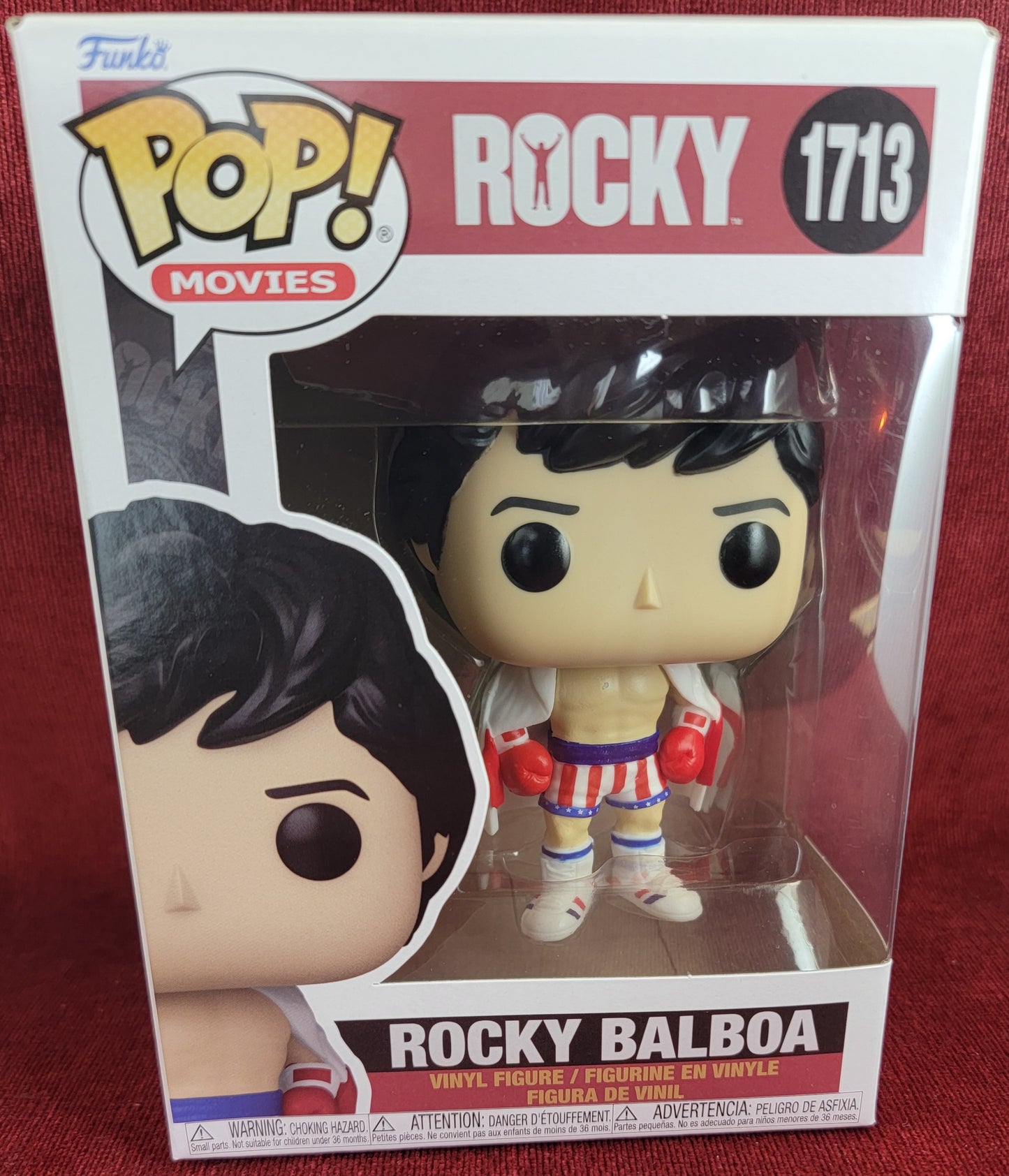 Rocky Balboa funko # 1713 (nib) With pop protector