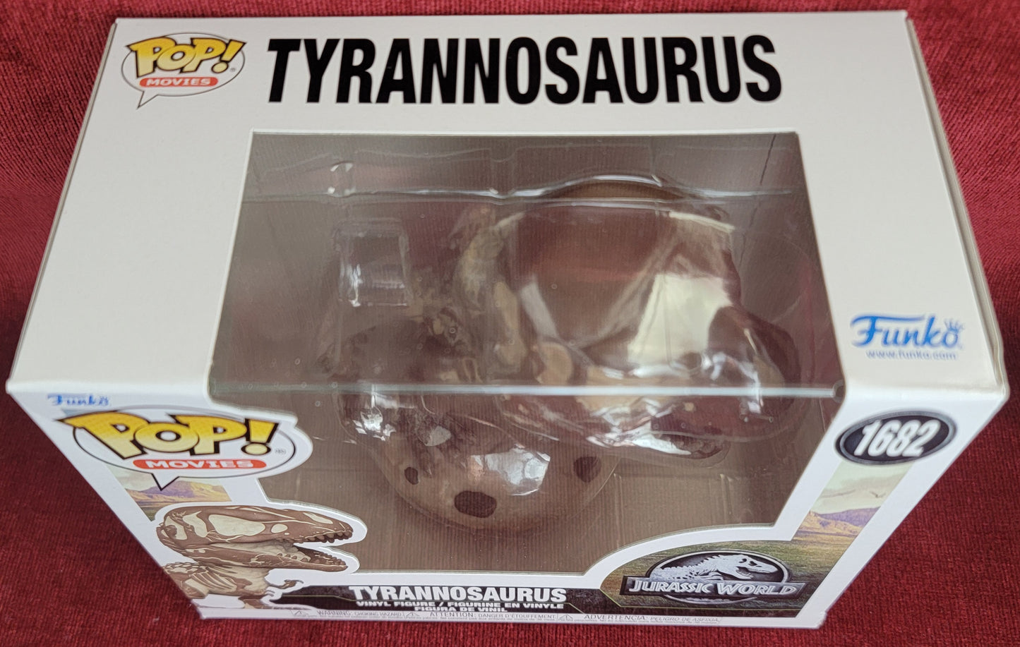 Tyrannosaurus funko # 1682 (nib) With pop protector