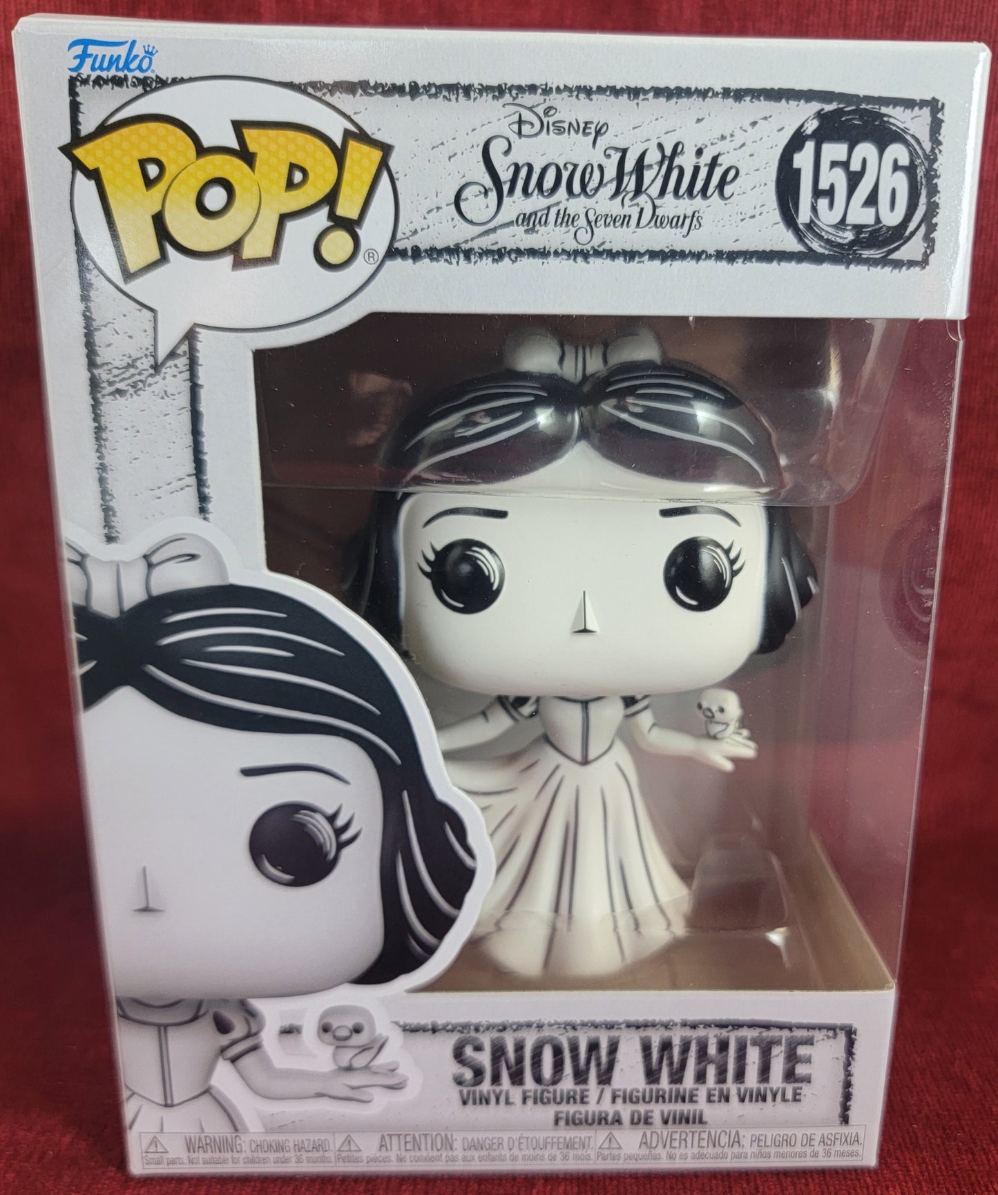 Snow white funko # 1526 (nib)
With pop protector