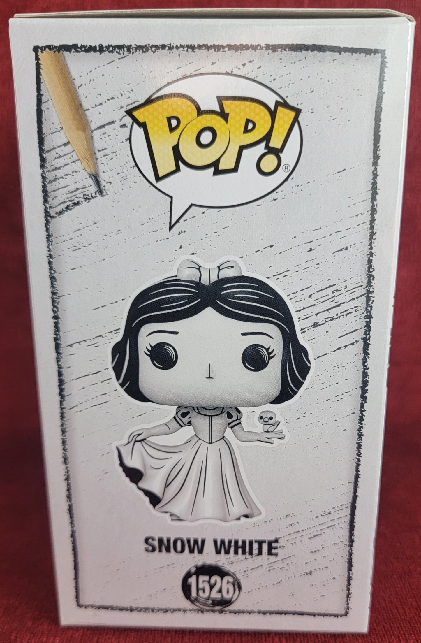 Snow white funko # 1526 (nib)
With pop protector
