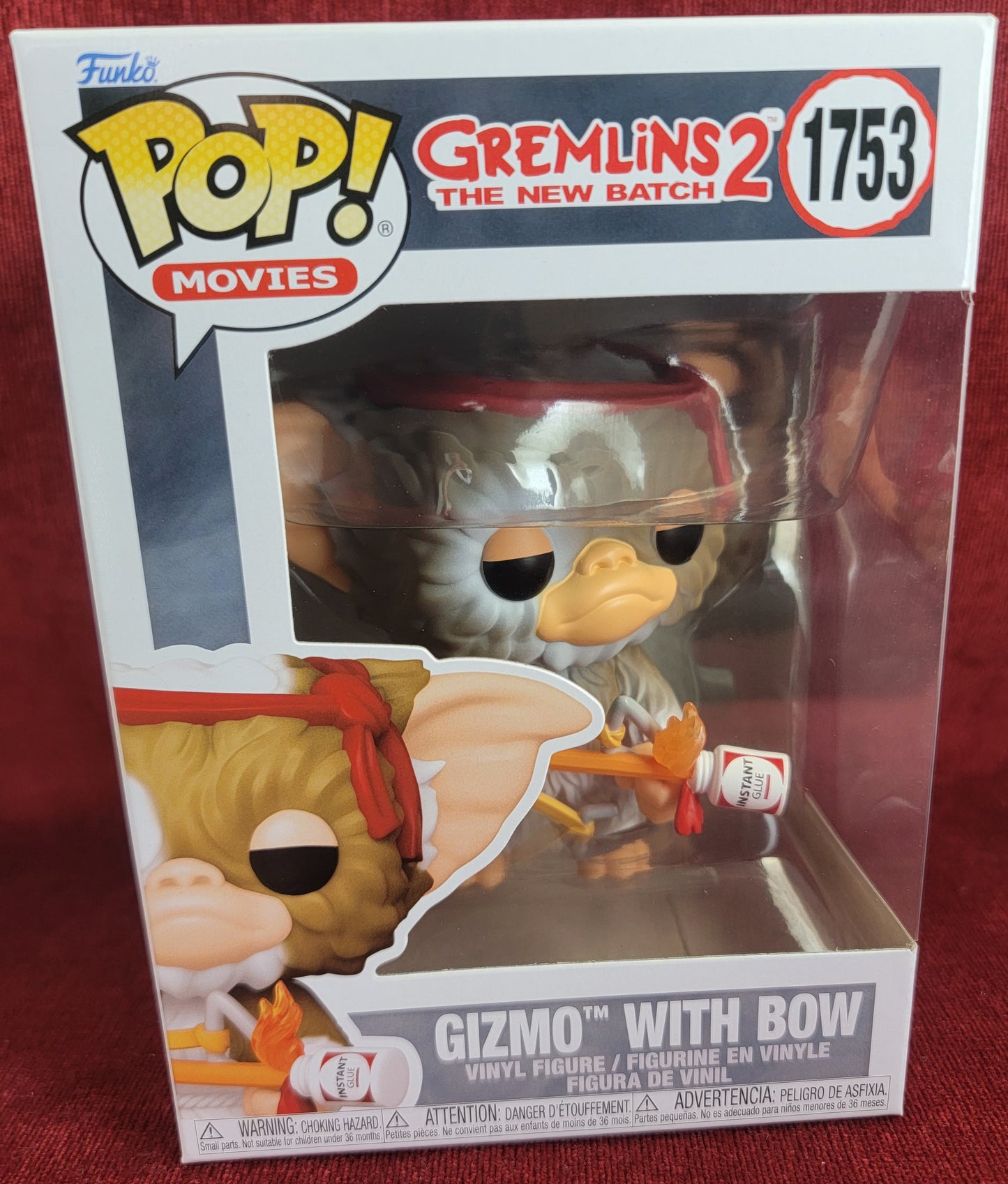 Gizmo with bow funko # 1753 (nib)