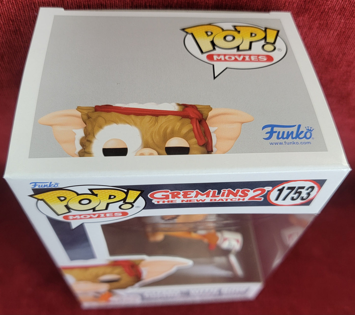 Gizmo with bow funko # 1753 (nib)