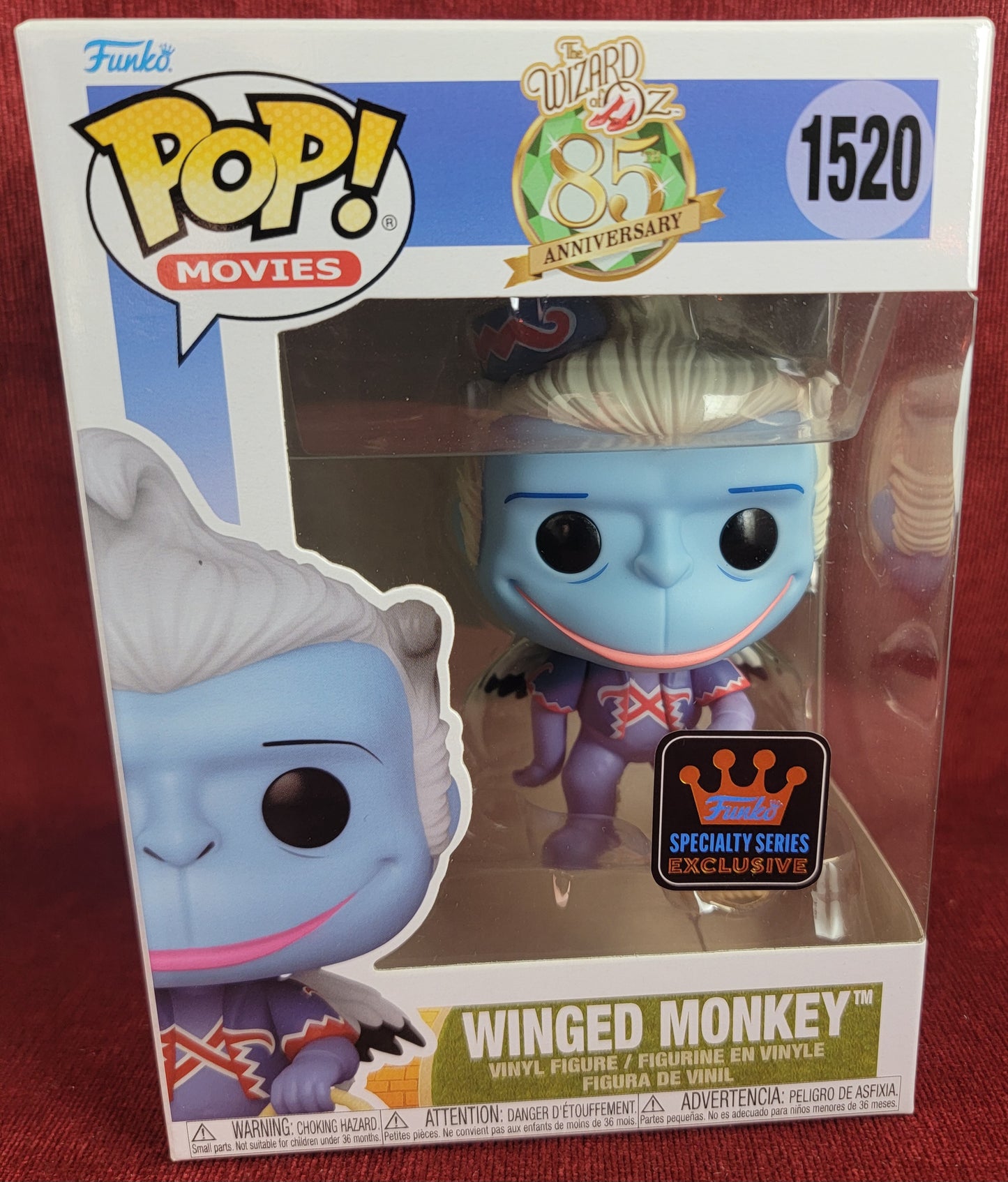 Winged monkey specialty series funko # 1520 (nib) With pop protector