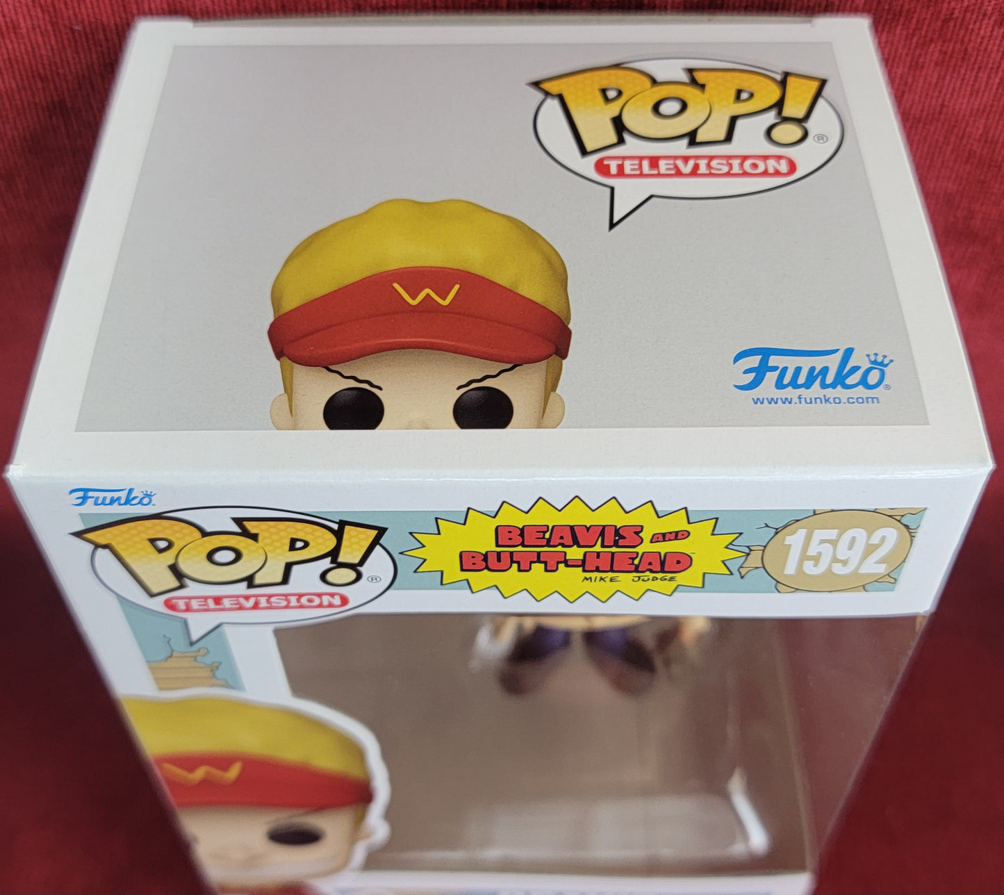 Beavis funko # 1592 (nib)
With pop protector