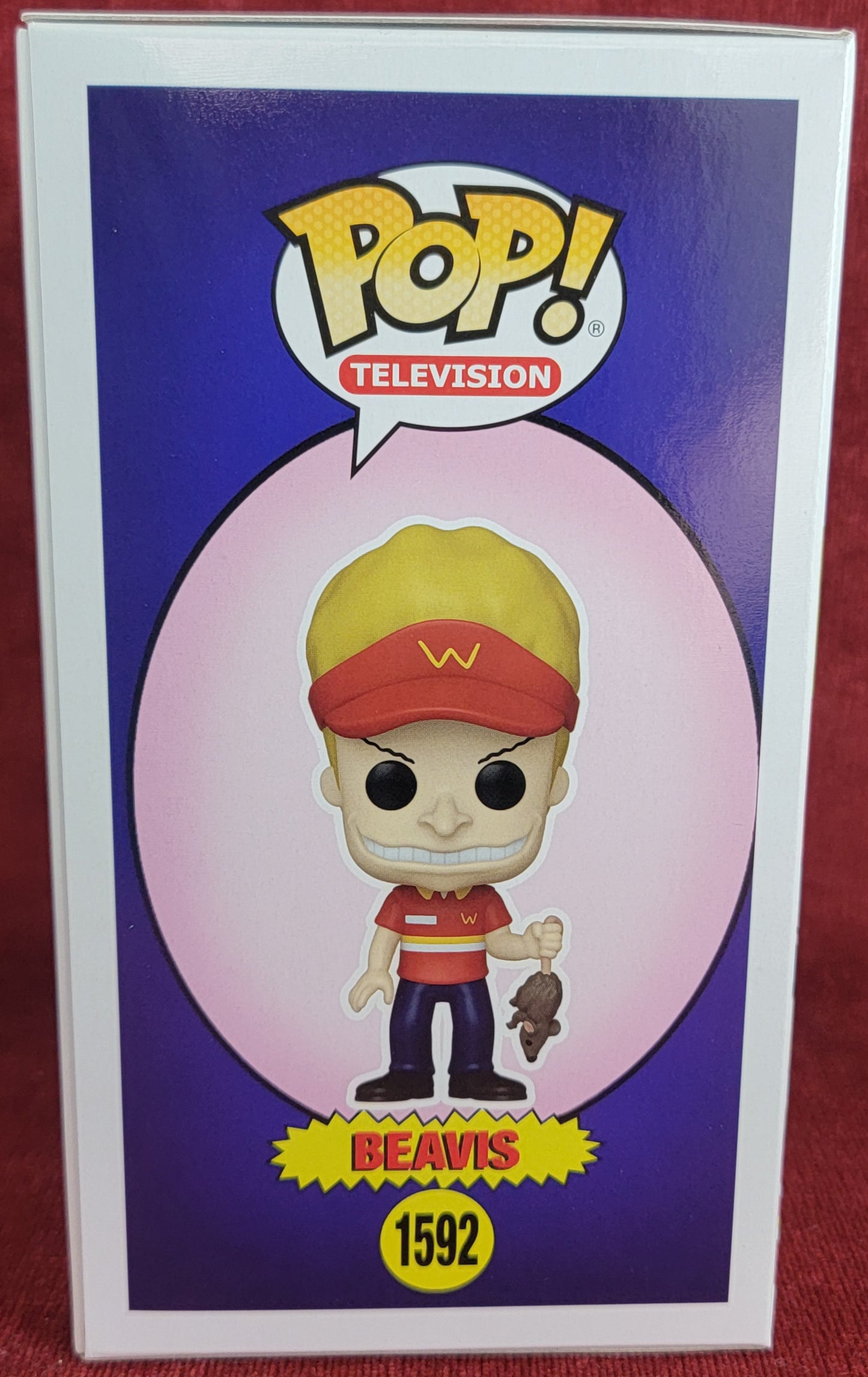 Beavis funko # 1592 (nib)
With pop protector