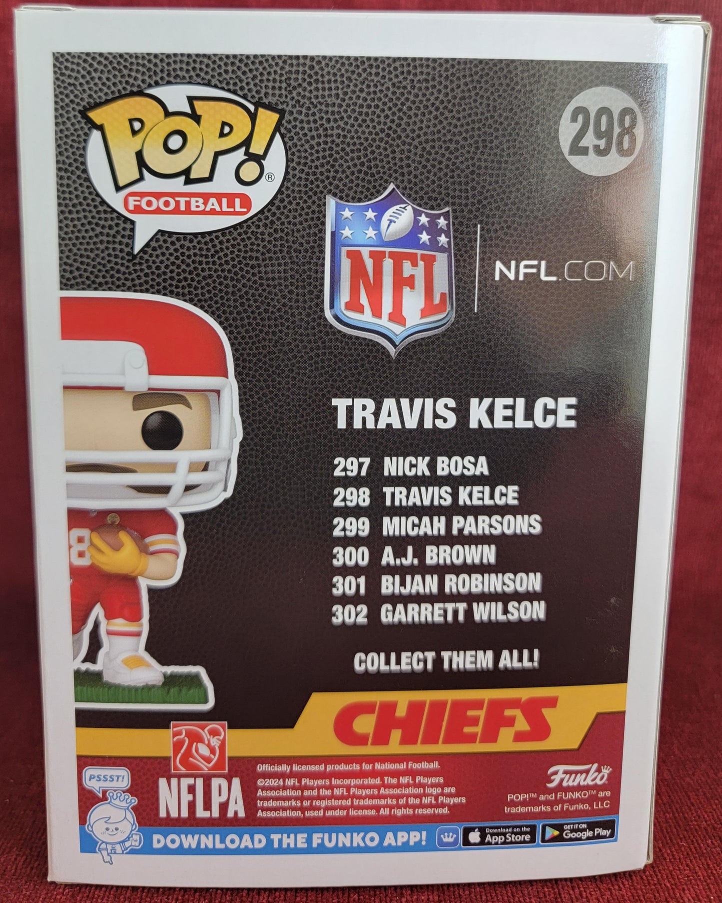 Travis kelce # 298 (nib)