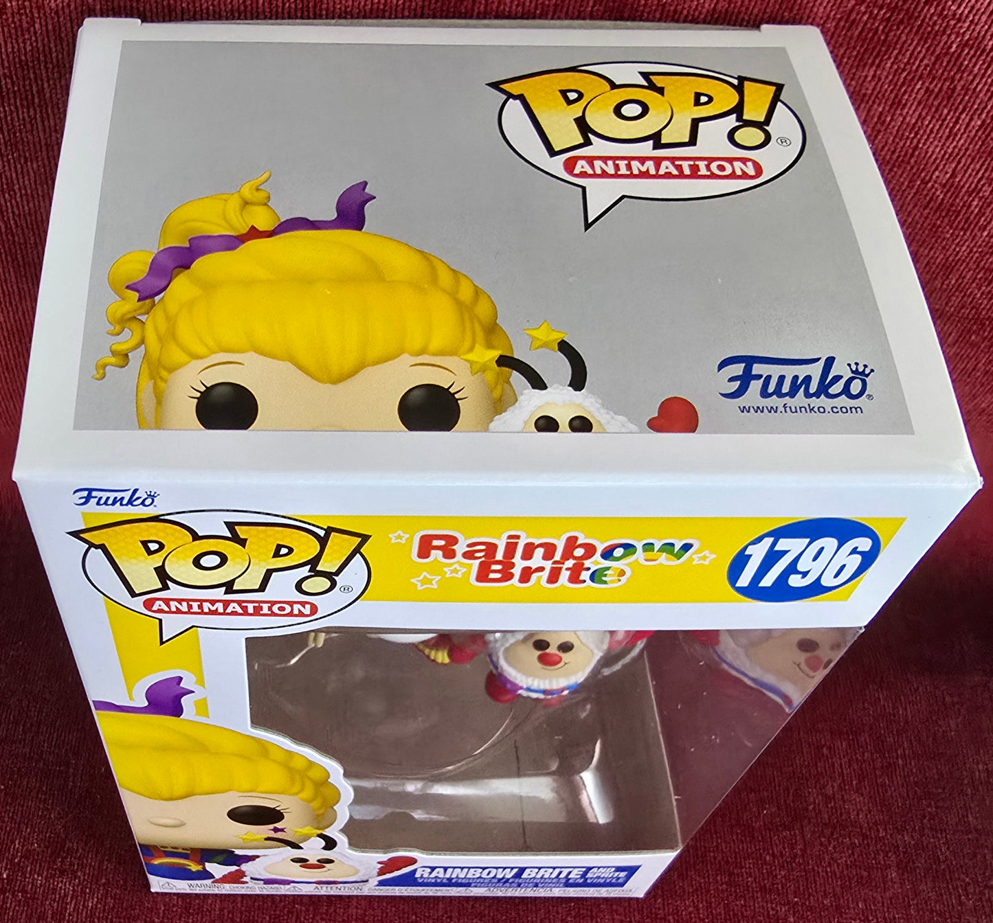 Rainbow Brite with Sprite funko # 1796 (nib) With pop protector