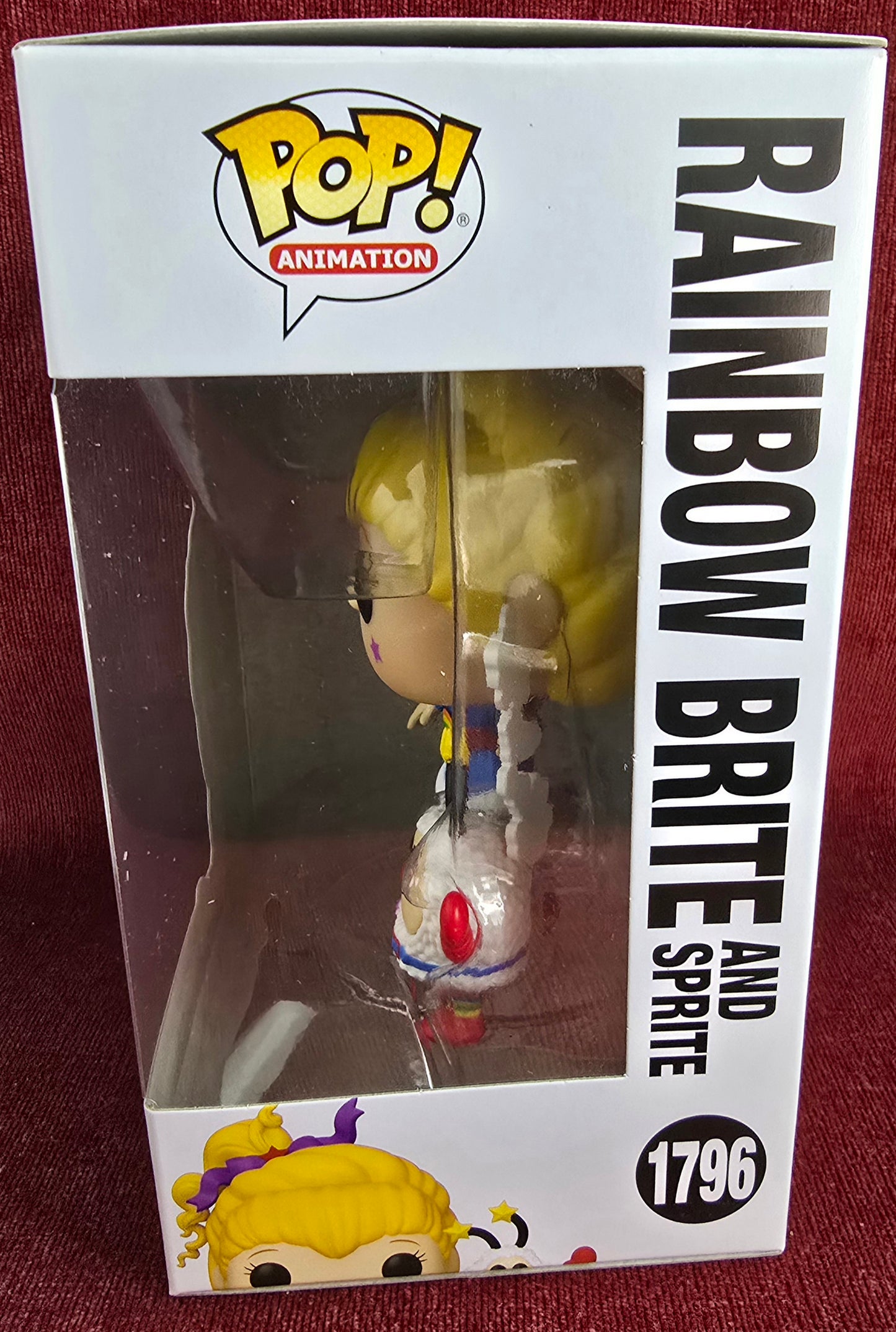 Rainbow Brite with Sprite funko # 1796 (nib) With pop protector